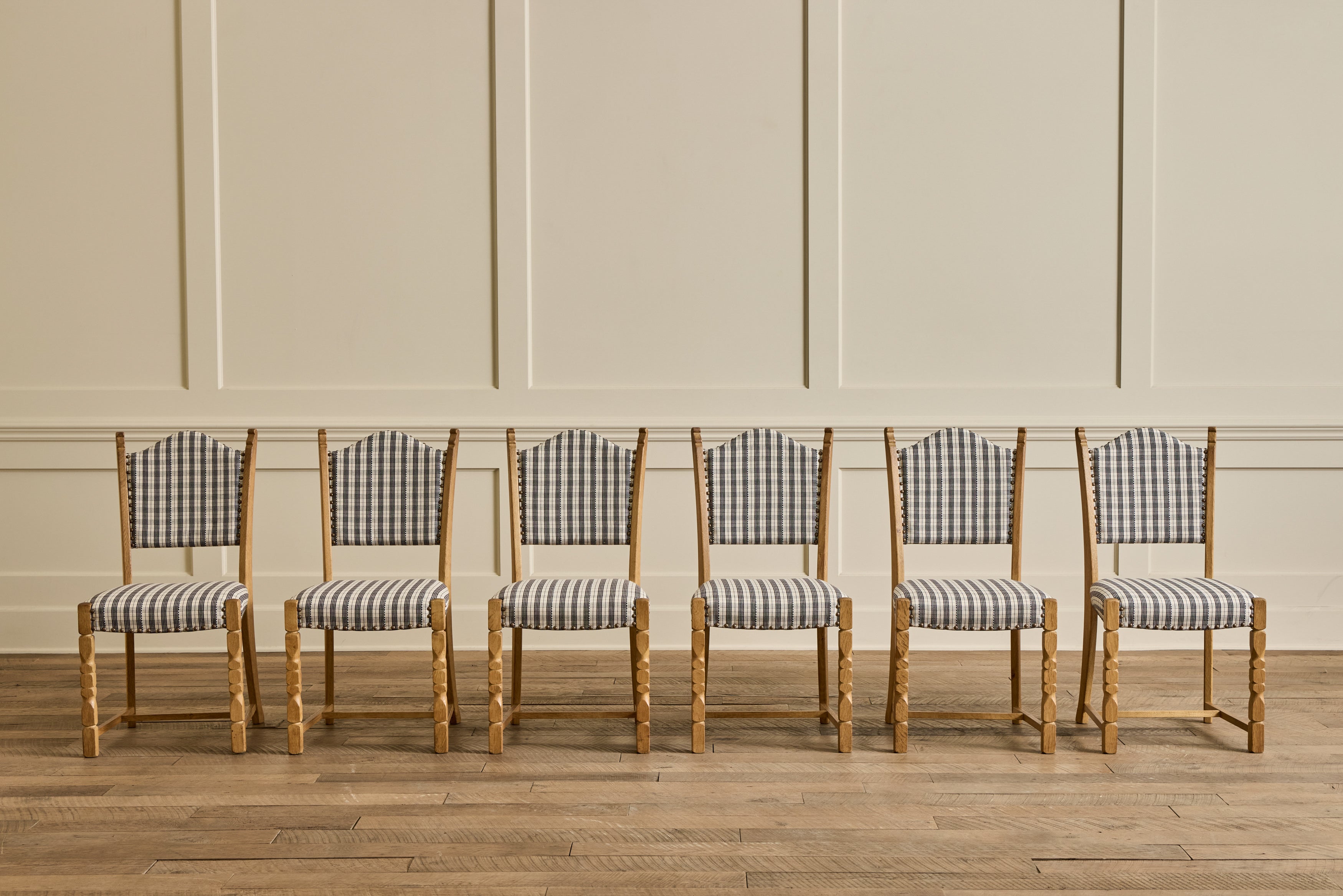 Set of 6 Kjaernulf Dining Chairs
