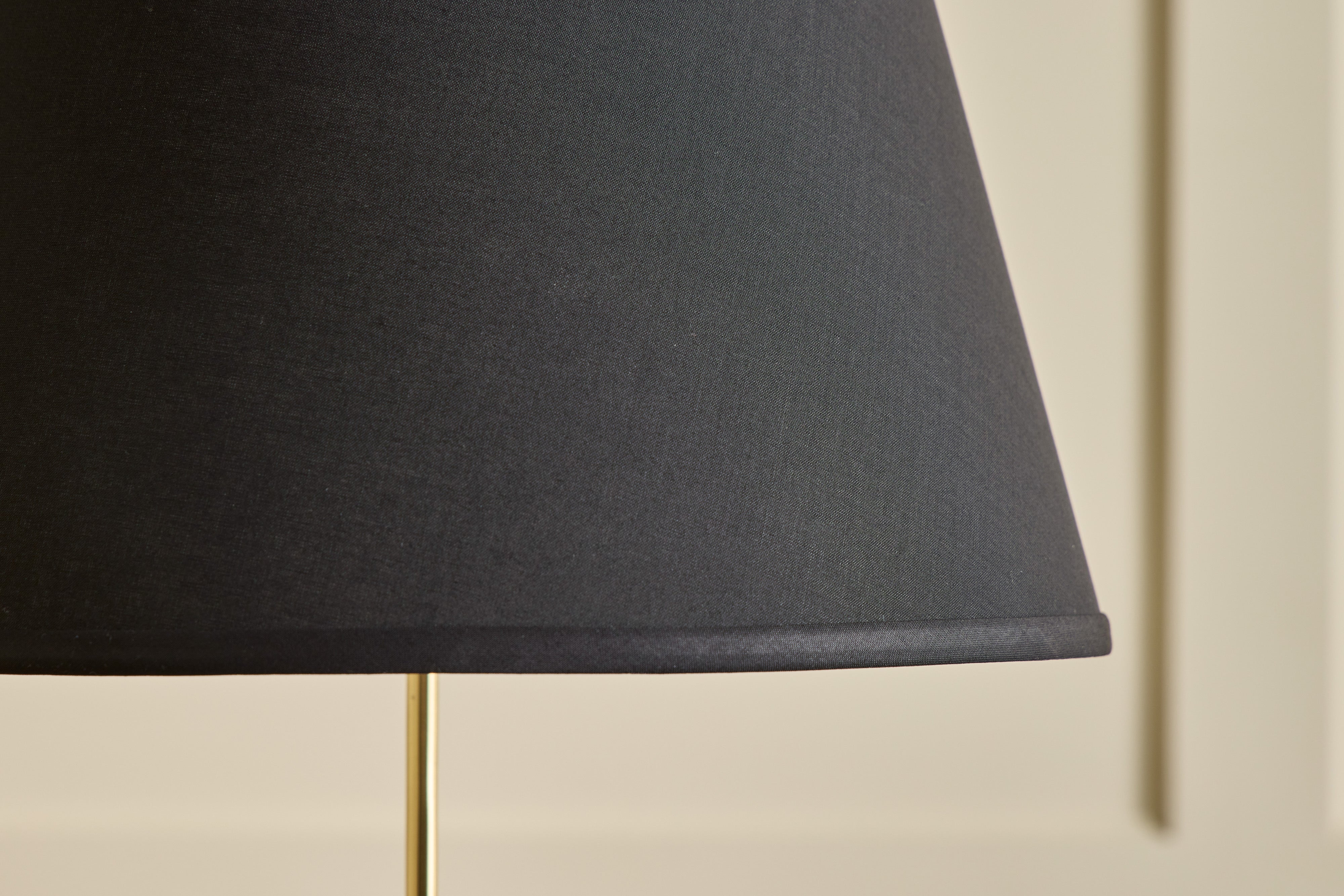 Danish Brass Floor Lamp