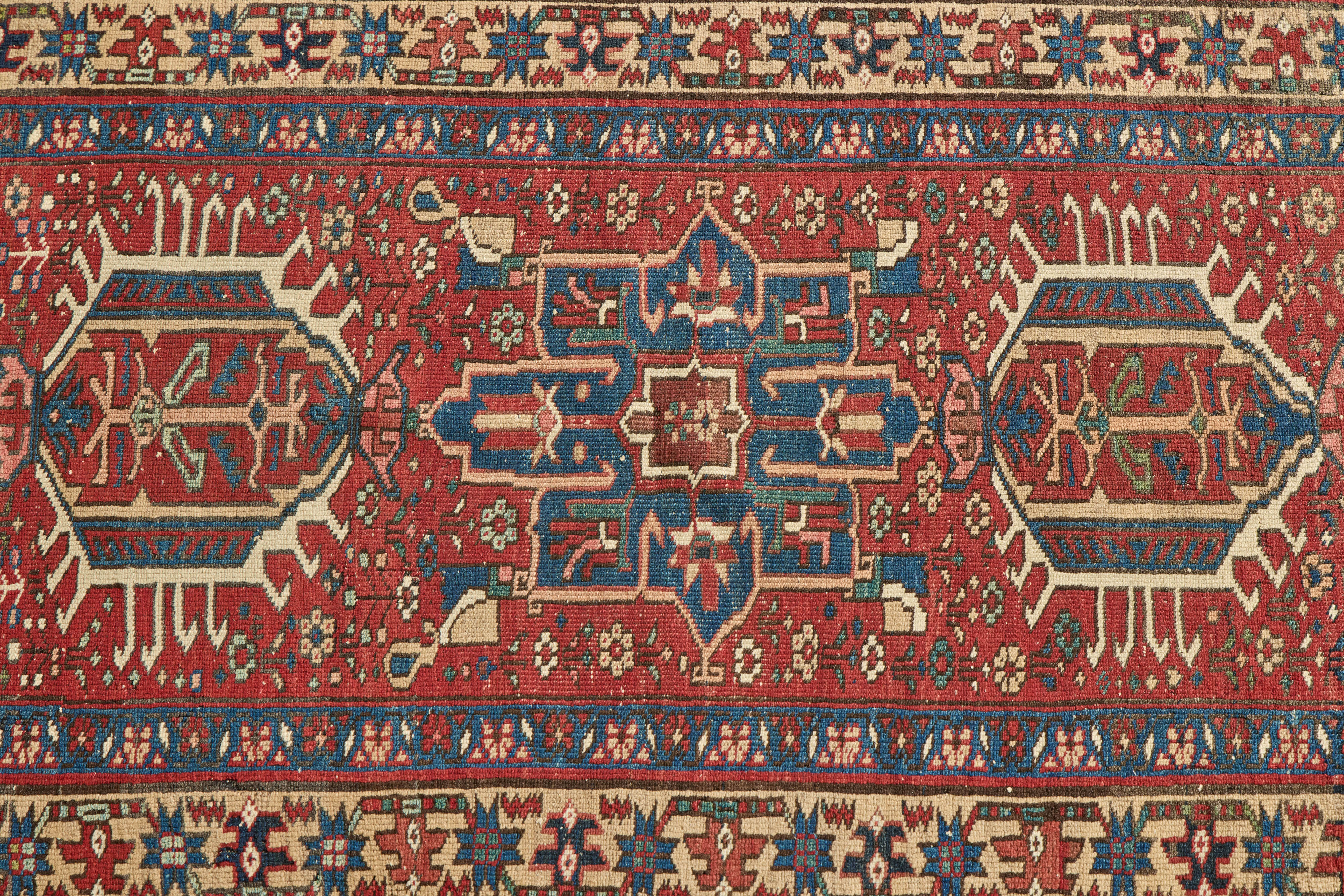 Persian Tribal Scatter Rug 2'11 x 4'8