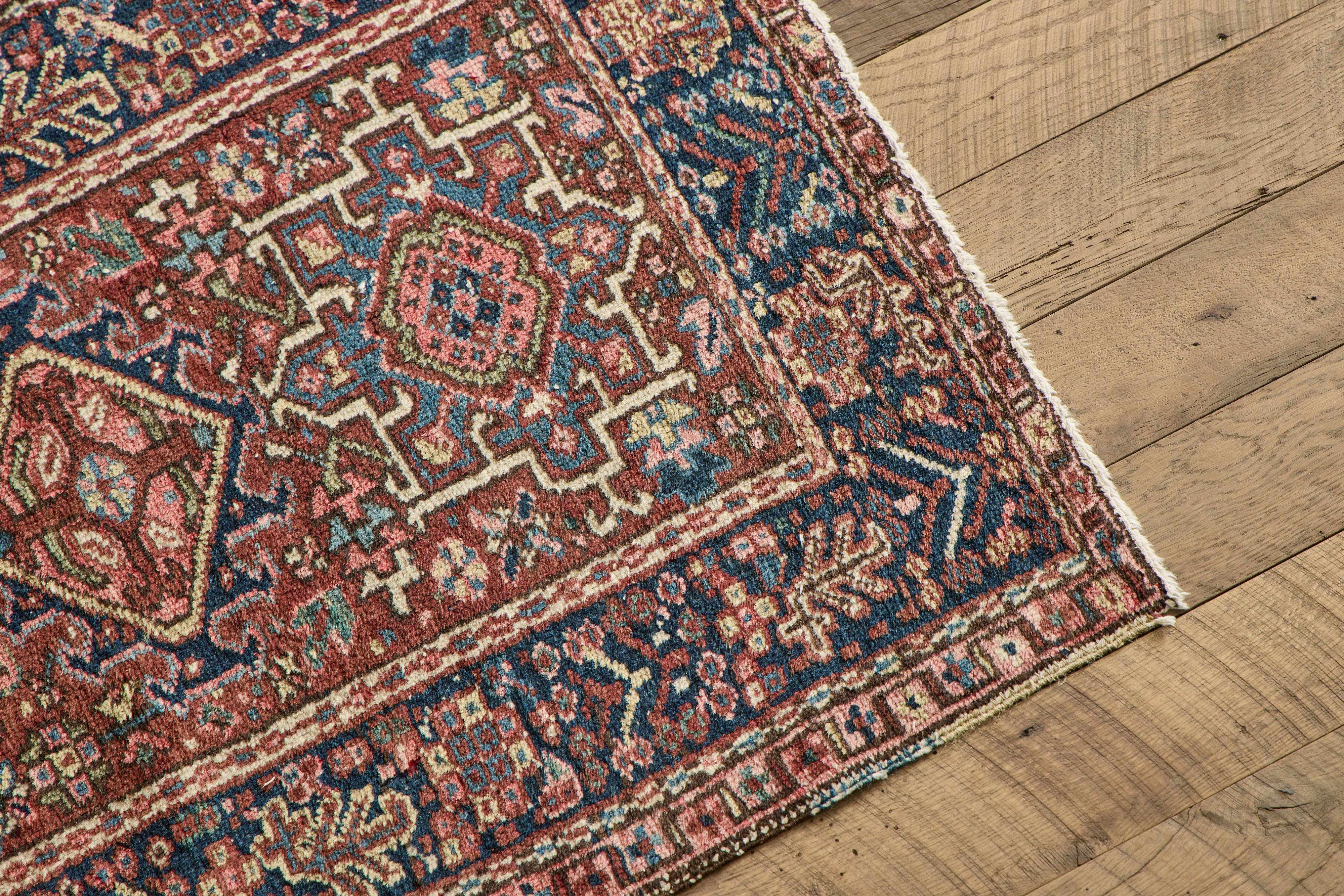 Tribal Medallion Throw Rug 3'1 x 4'5
