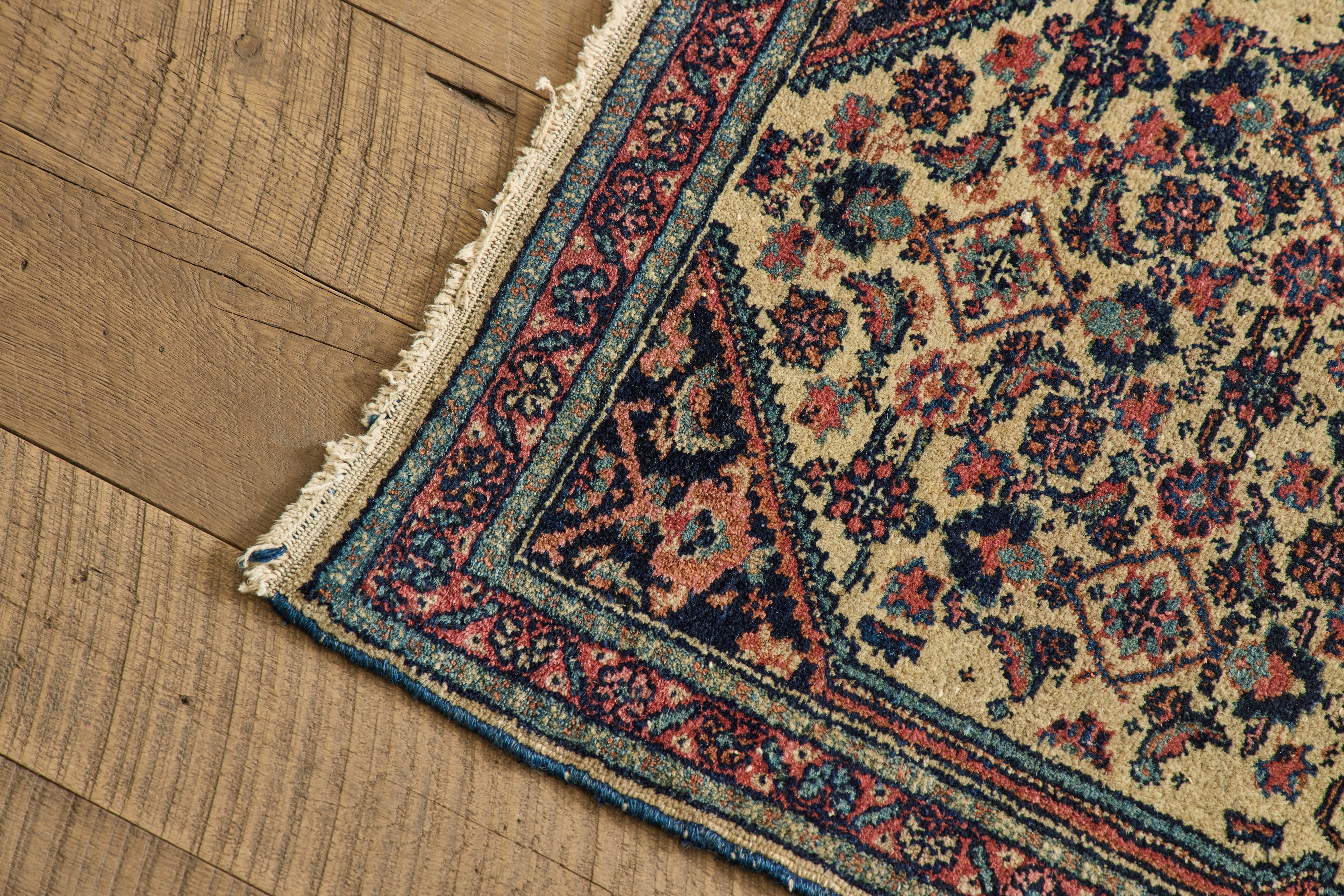 Persian Dargazine Throw Rug 2’ x 3’