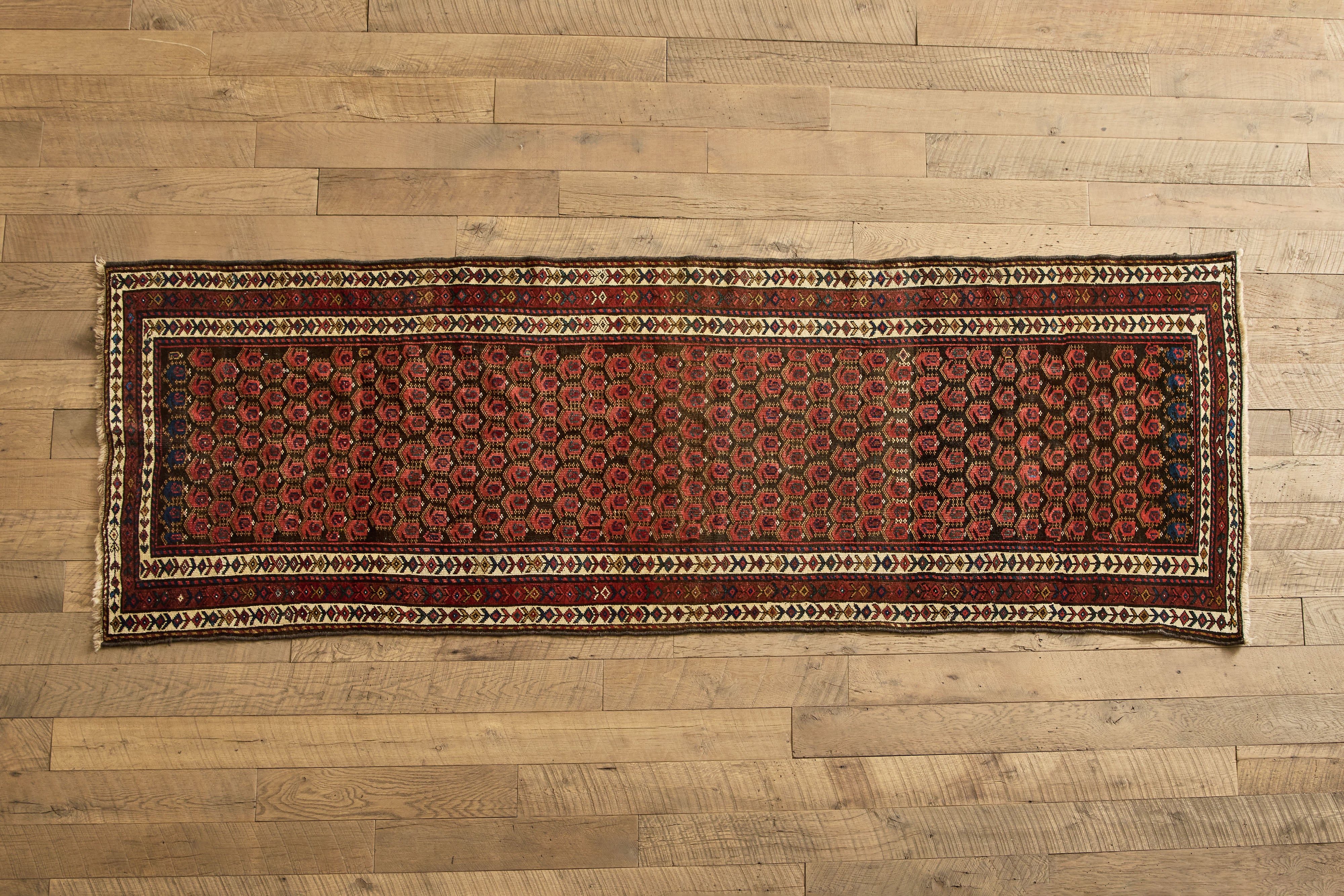 19th Century Paisley Runner 3'6 x 9'6