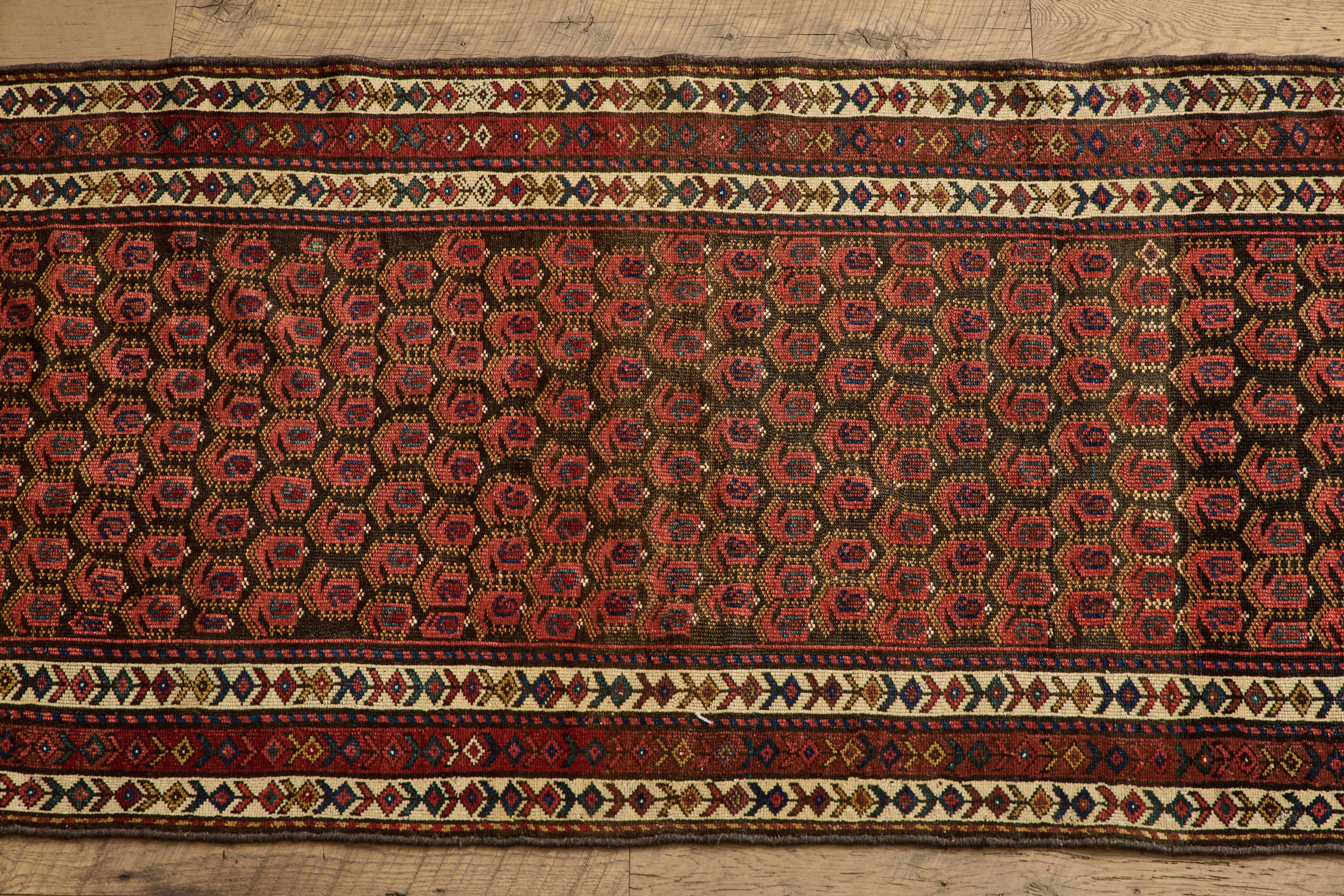 19th Century Paisley Runner 3'6 x 9'6