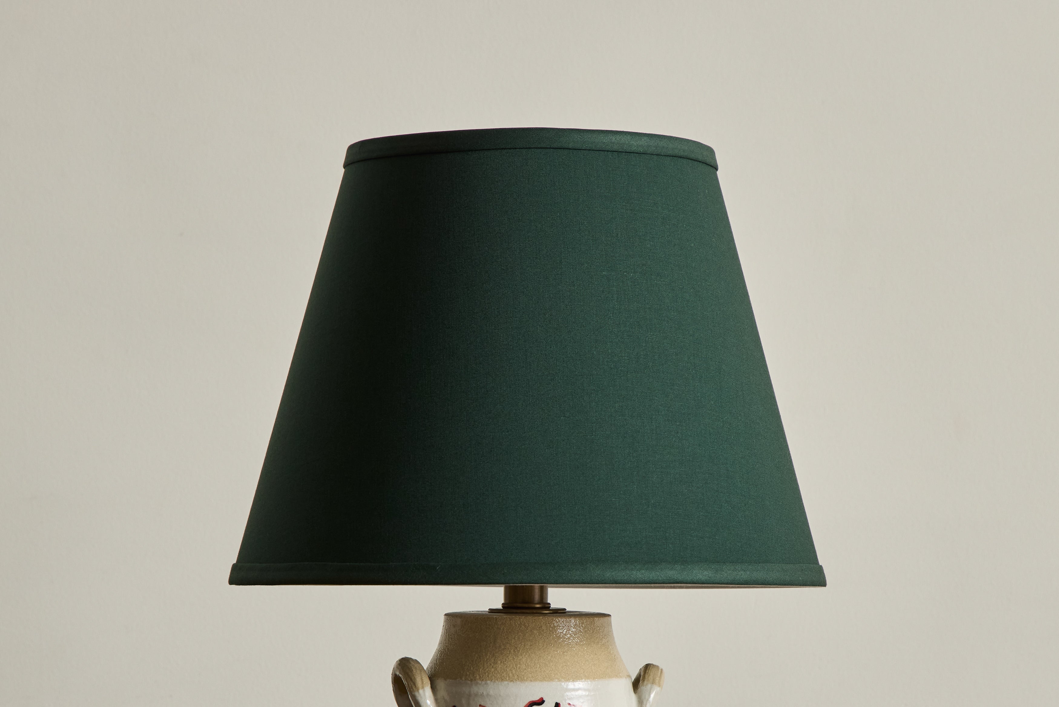 Green Linen Shade