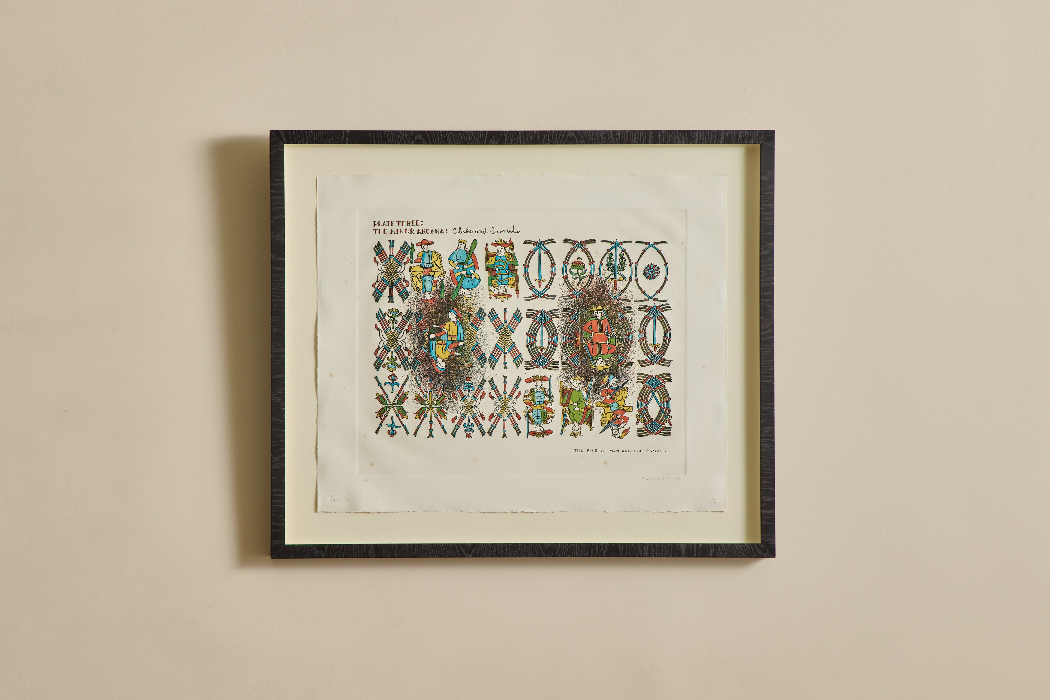 Minor Arcana Clubs & Swords Prints