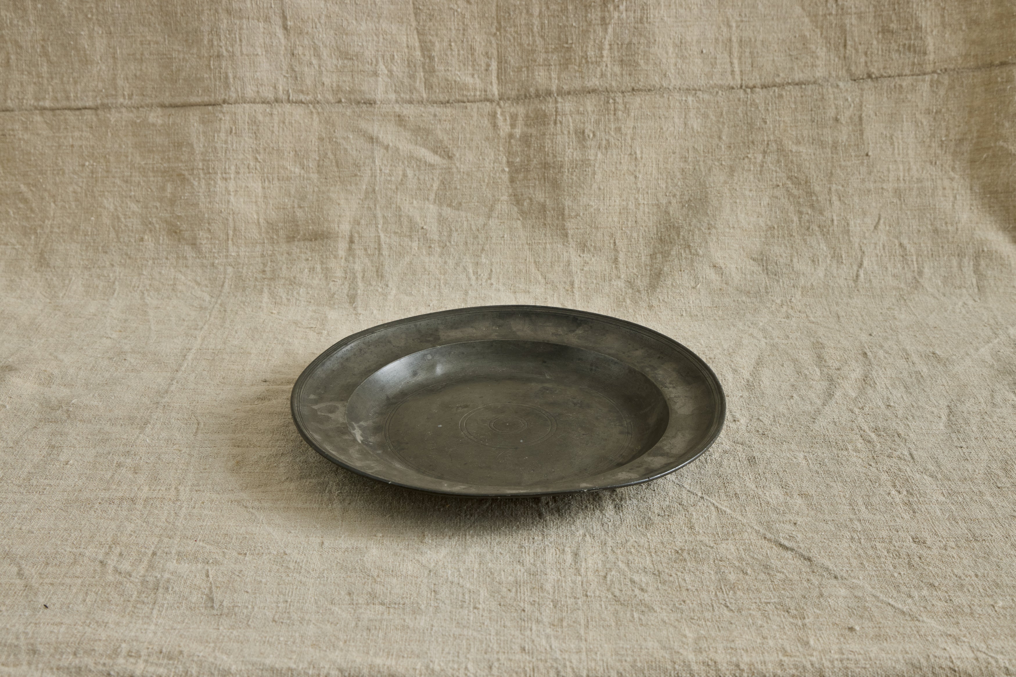 English Pewter Dish 14"