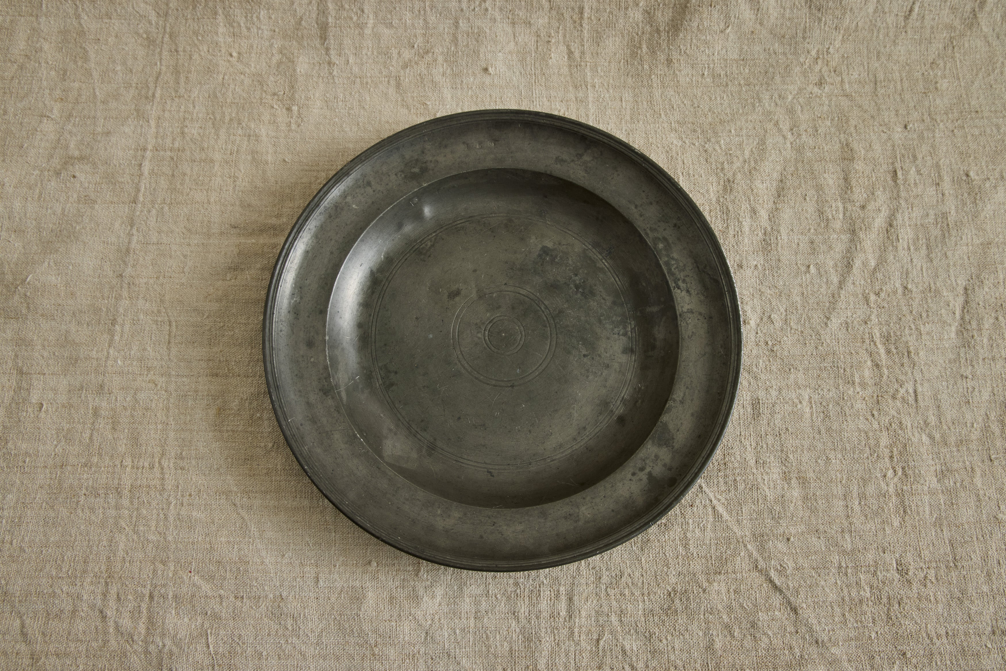 English Pewter Dish 14"