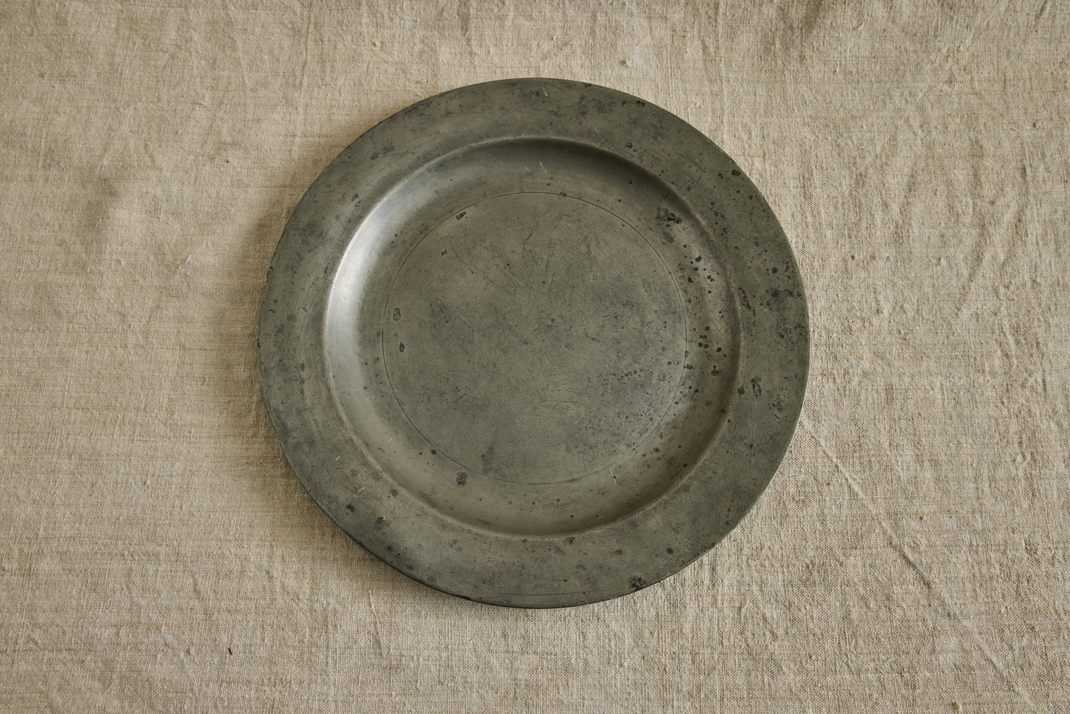 American Pewter Dish 16.5"