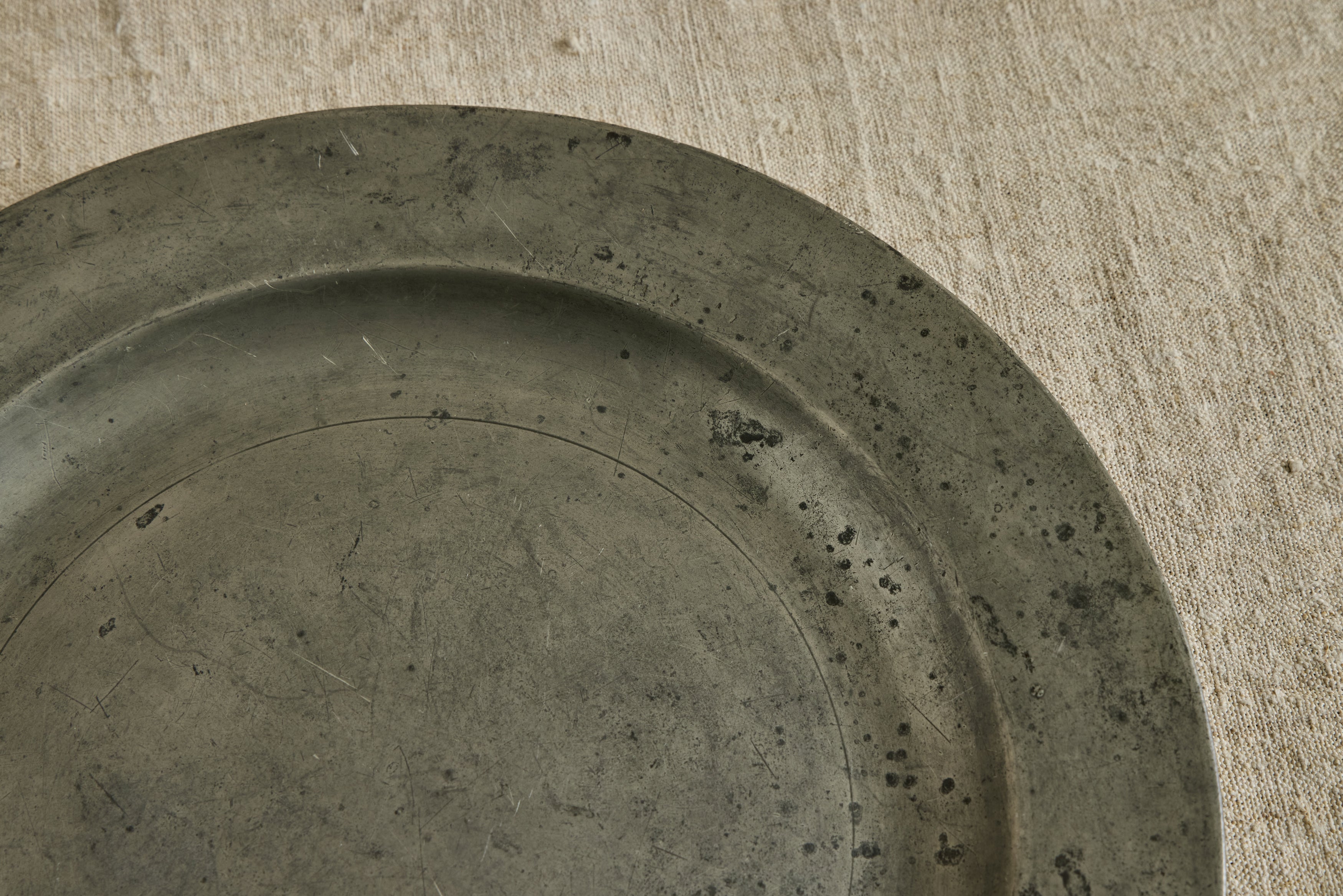 American Pewter Dish 16.5"