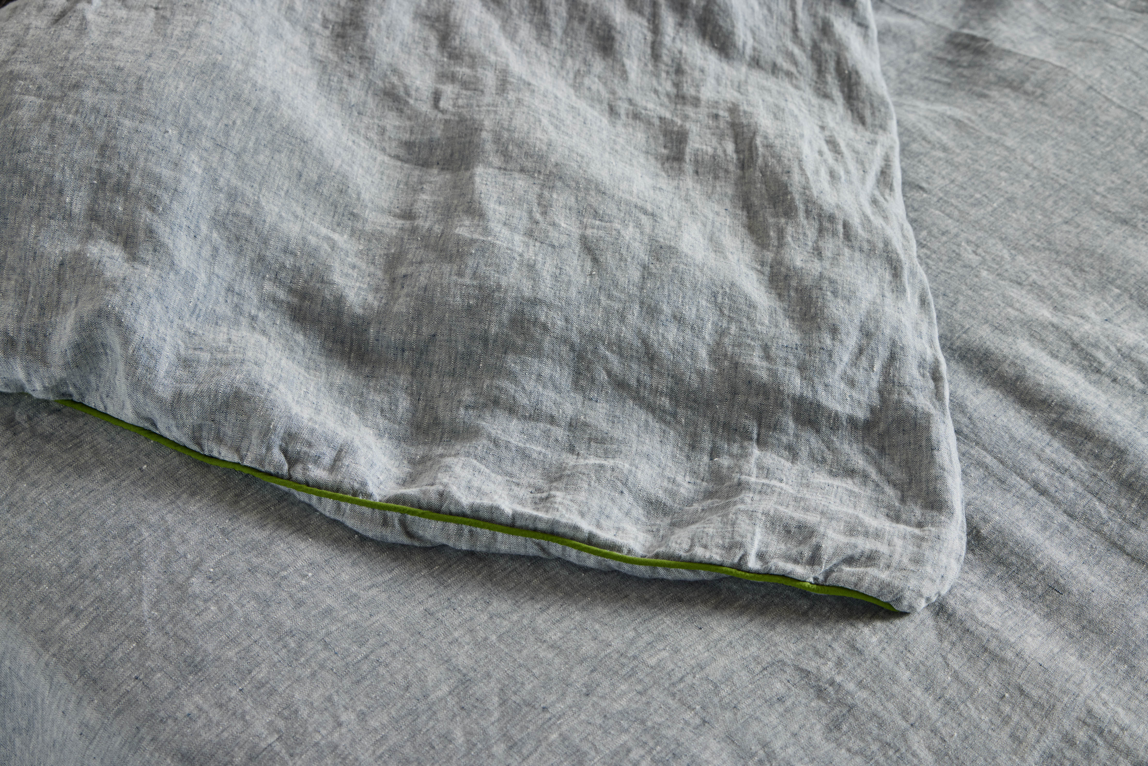 Duvet In Indigo Chambray