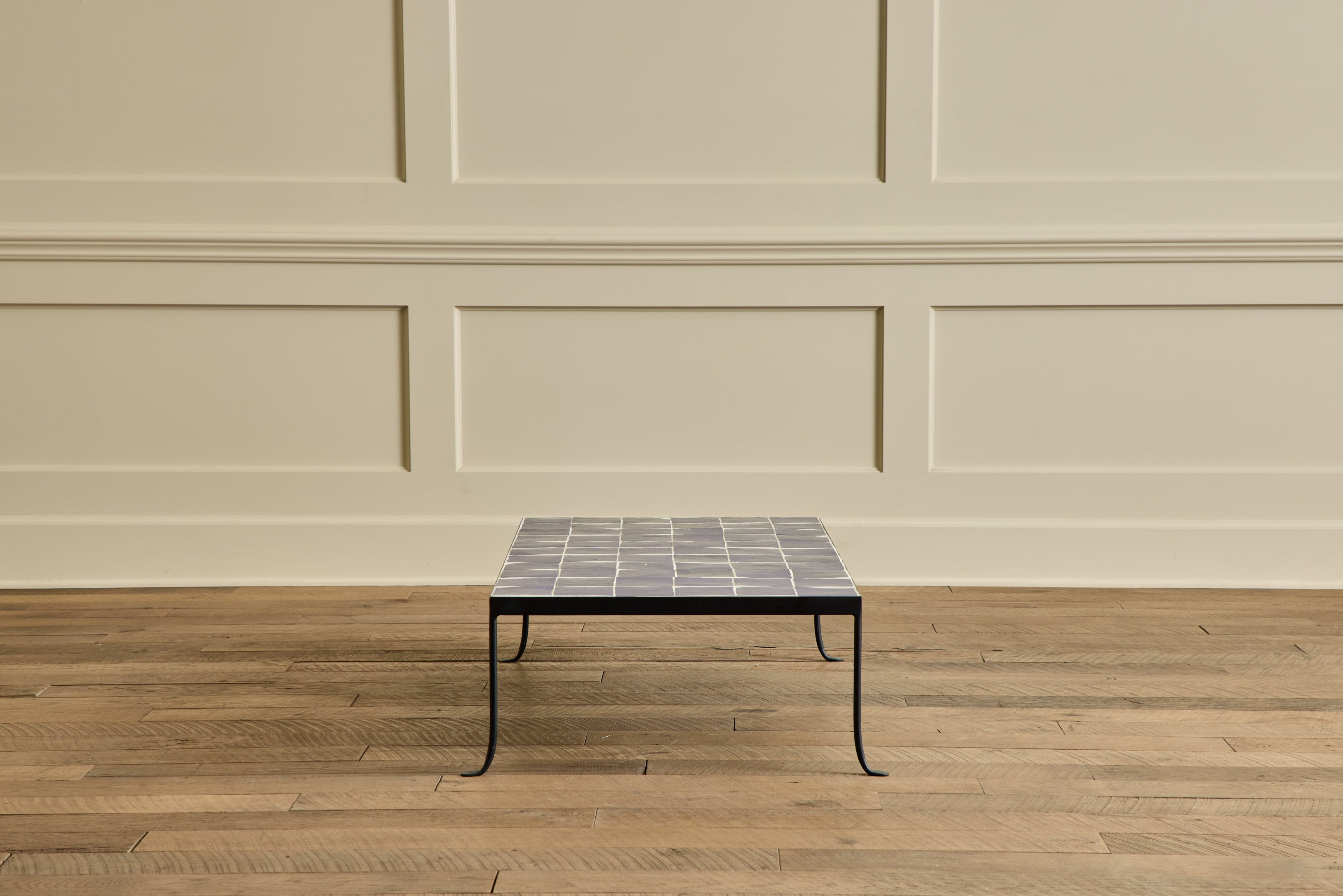 Sea Blue Tile Coffee Table