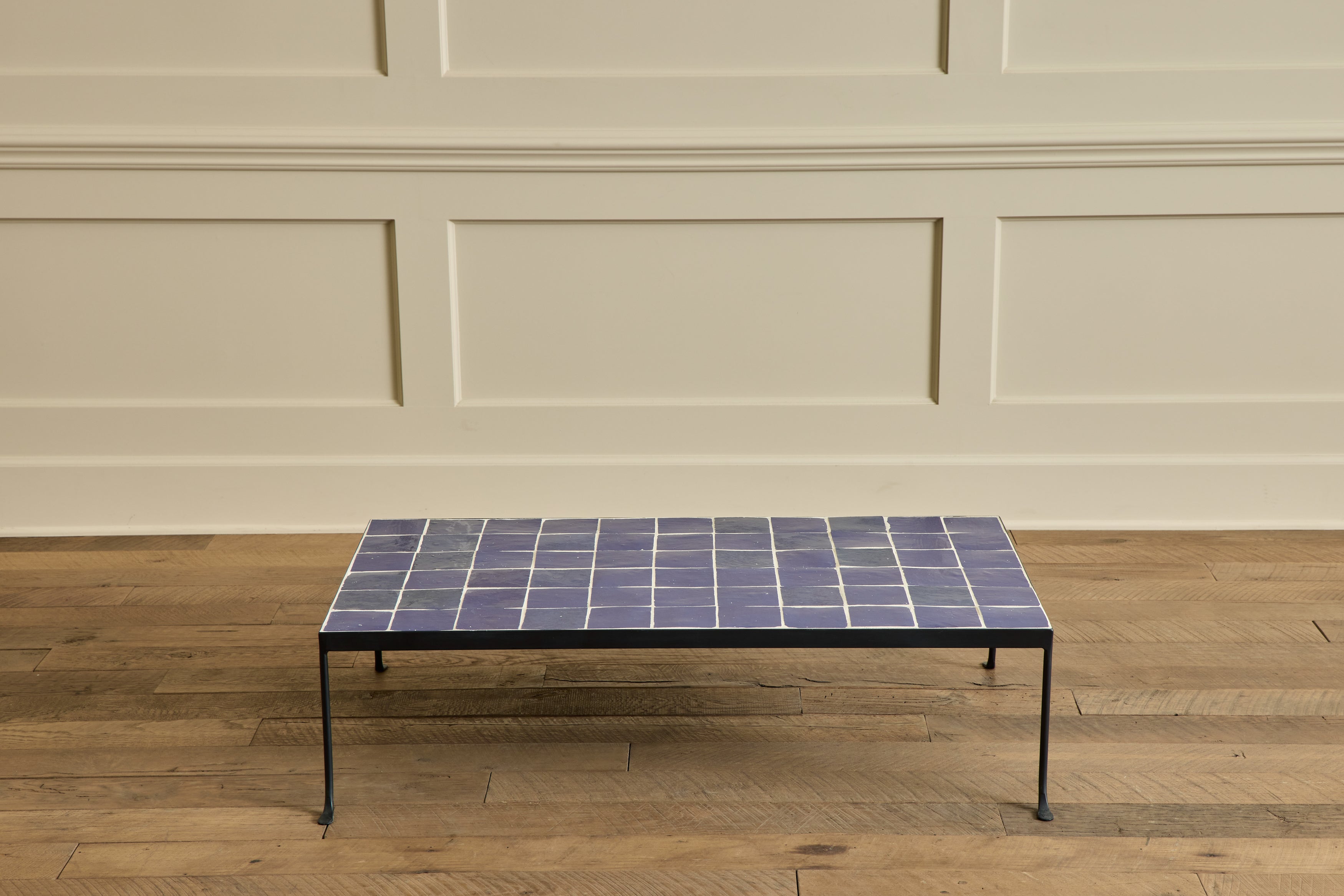 Sea Blue Tile Coffee Table