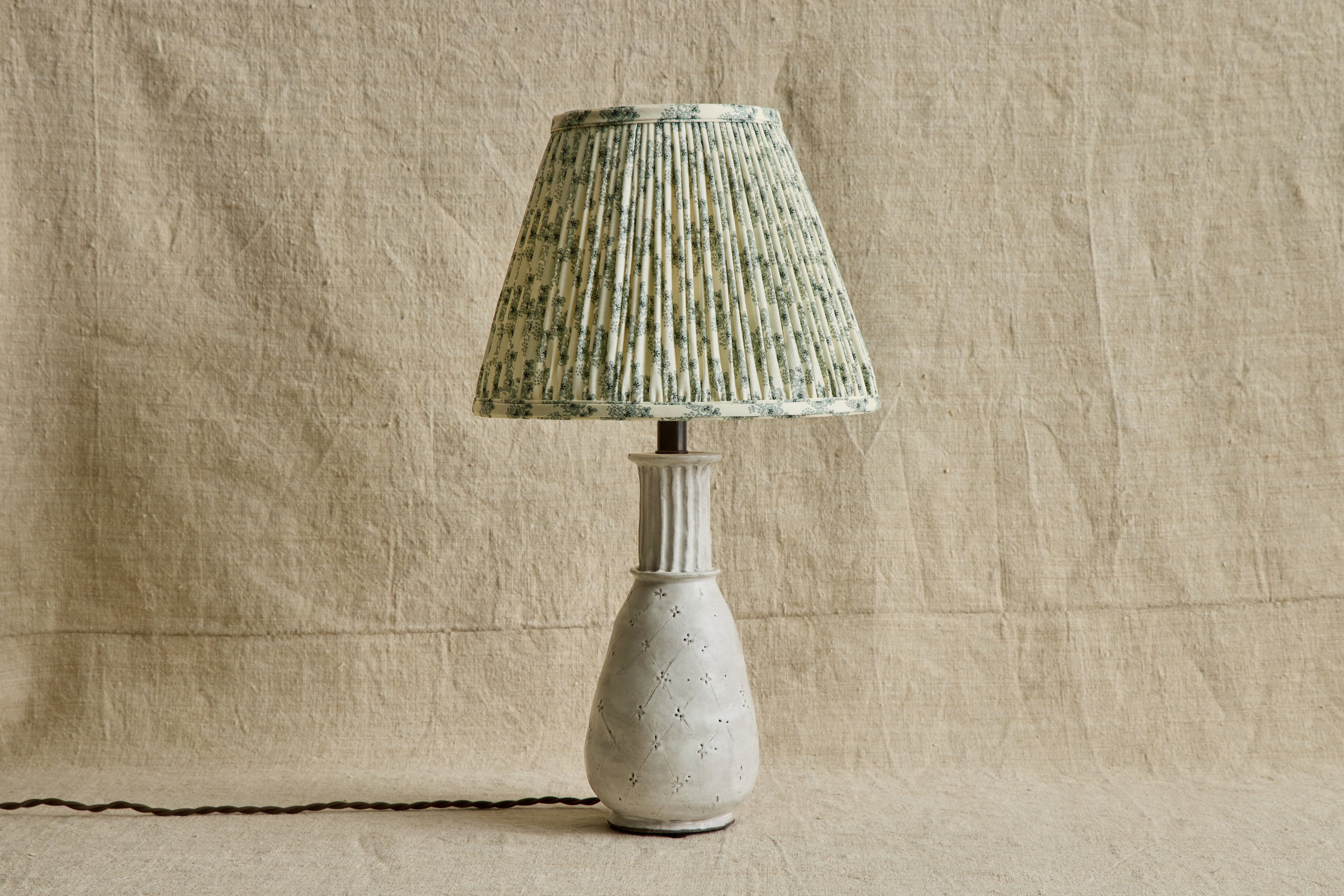 Folies Bergere Linen Pleated Lampshade (Multiple Styles)