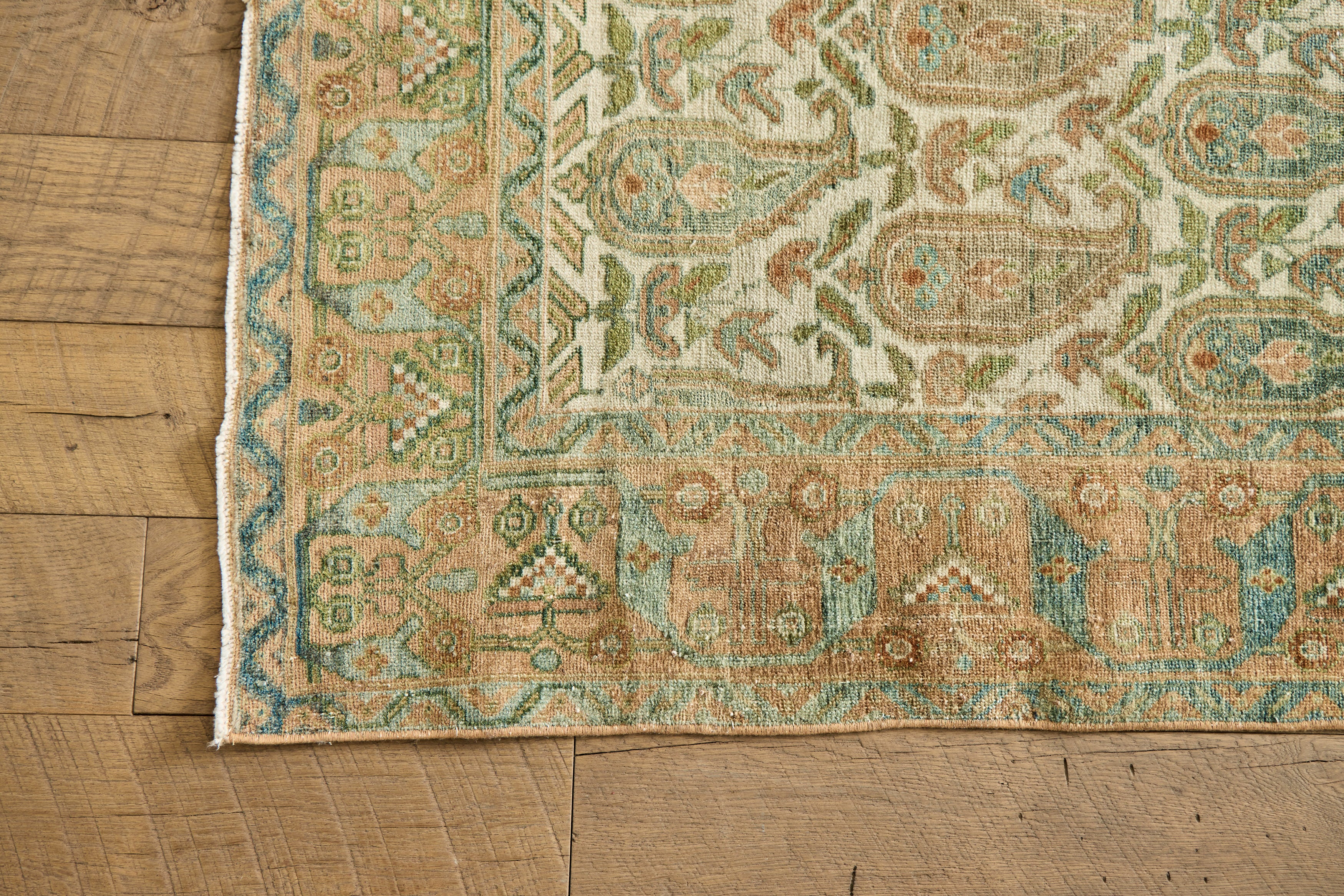 Persian Botanical Rug 5'5 x 6'10