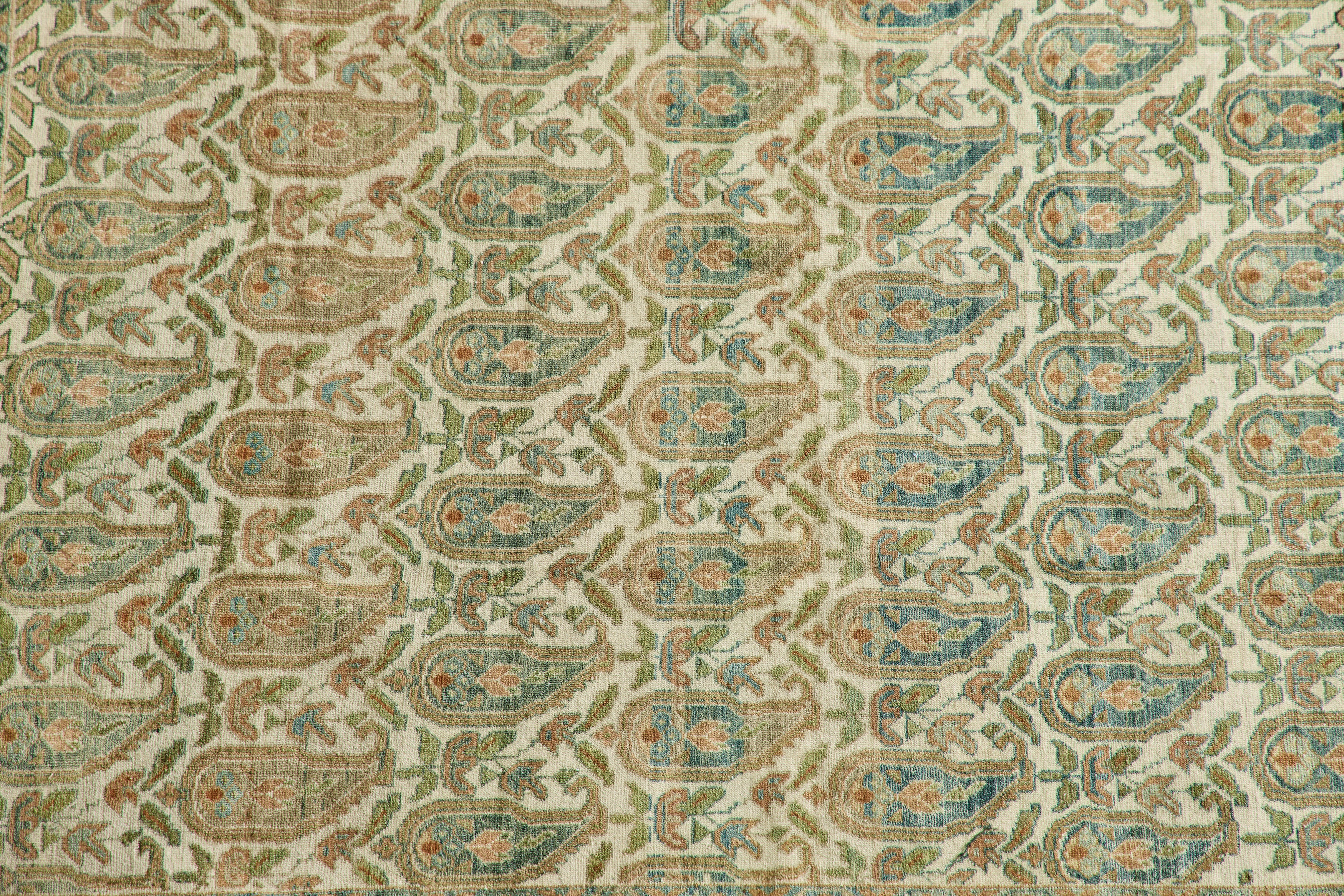 Persian Botanical Rug 5'5 x 6'10