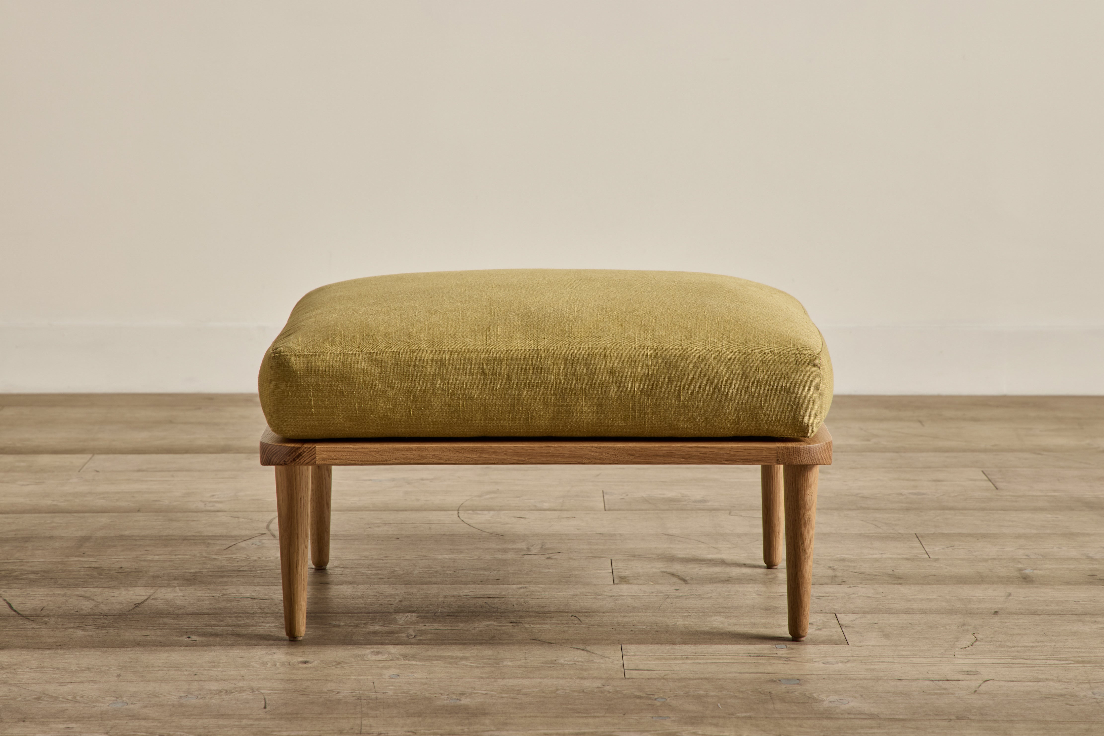 Shown in Claremont, Milano Linen and Natural Oak