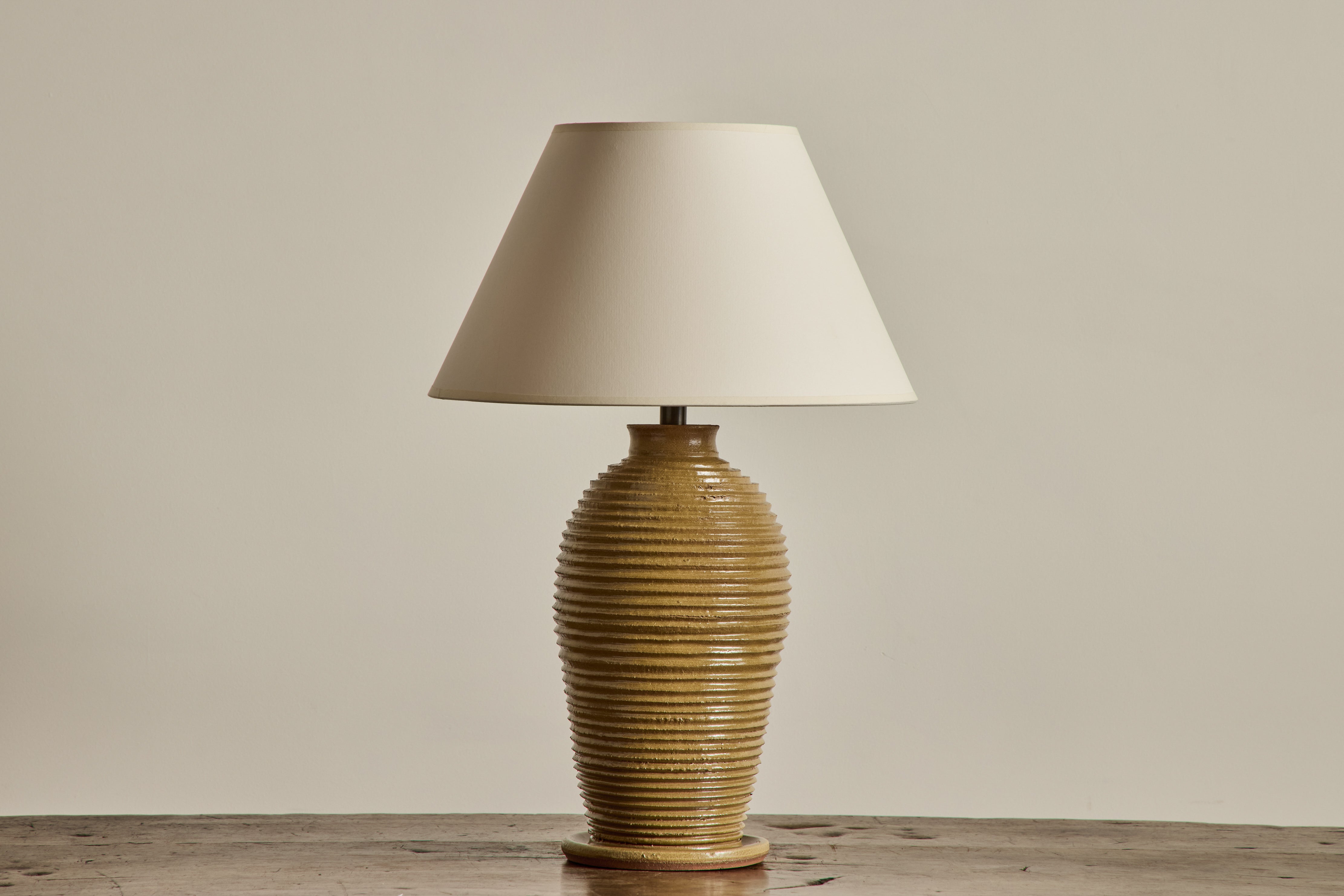 Shown in Ochre