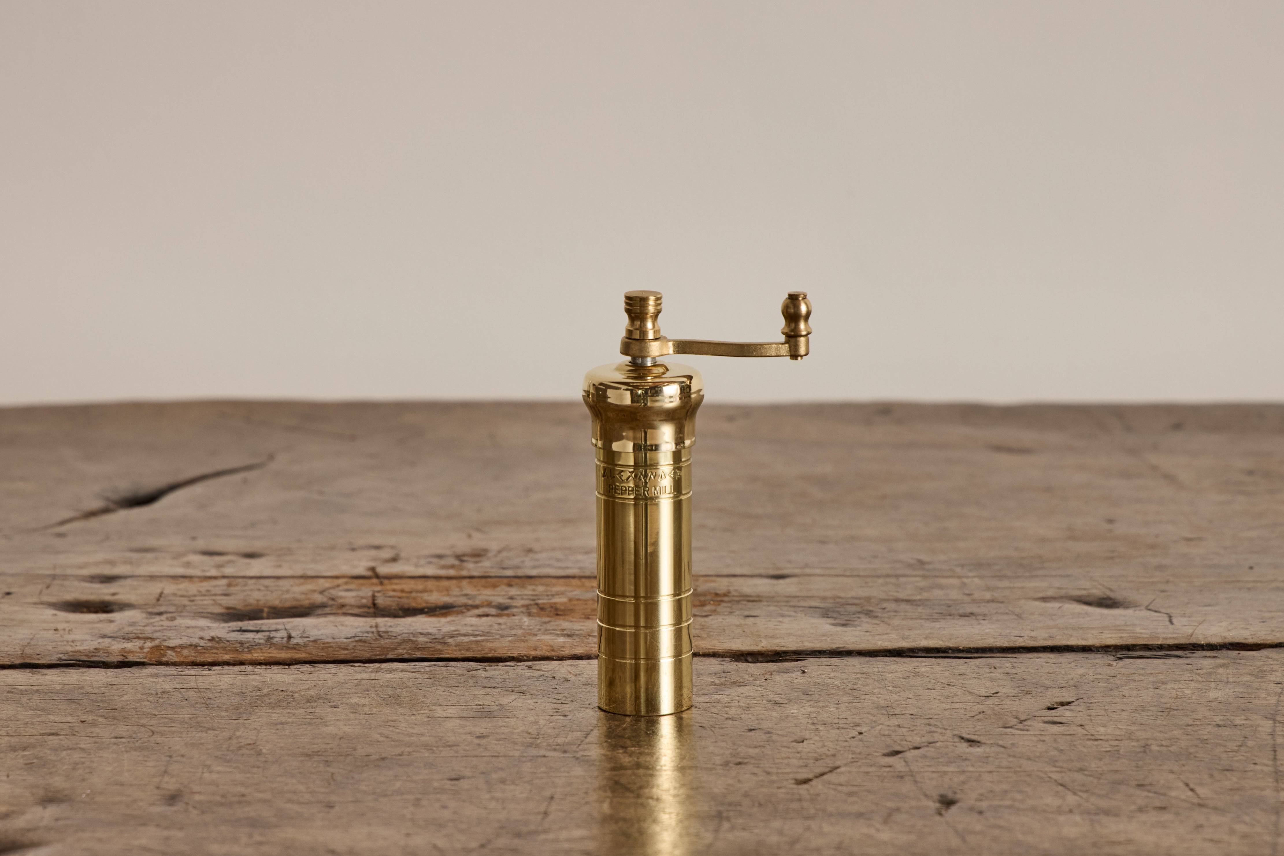 Brass Pepper Mill (Multiple Styles)