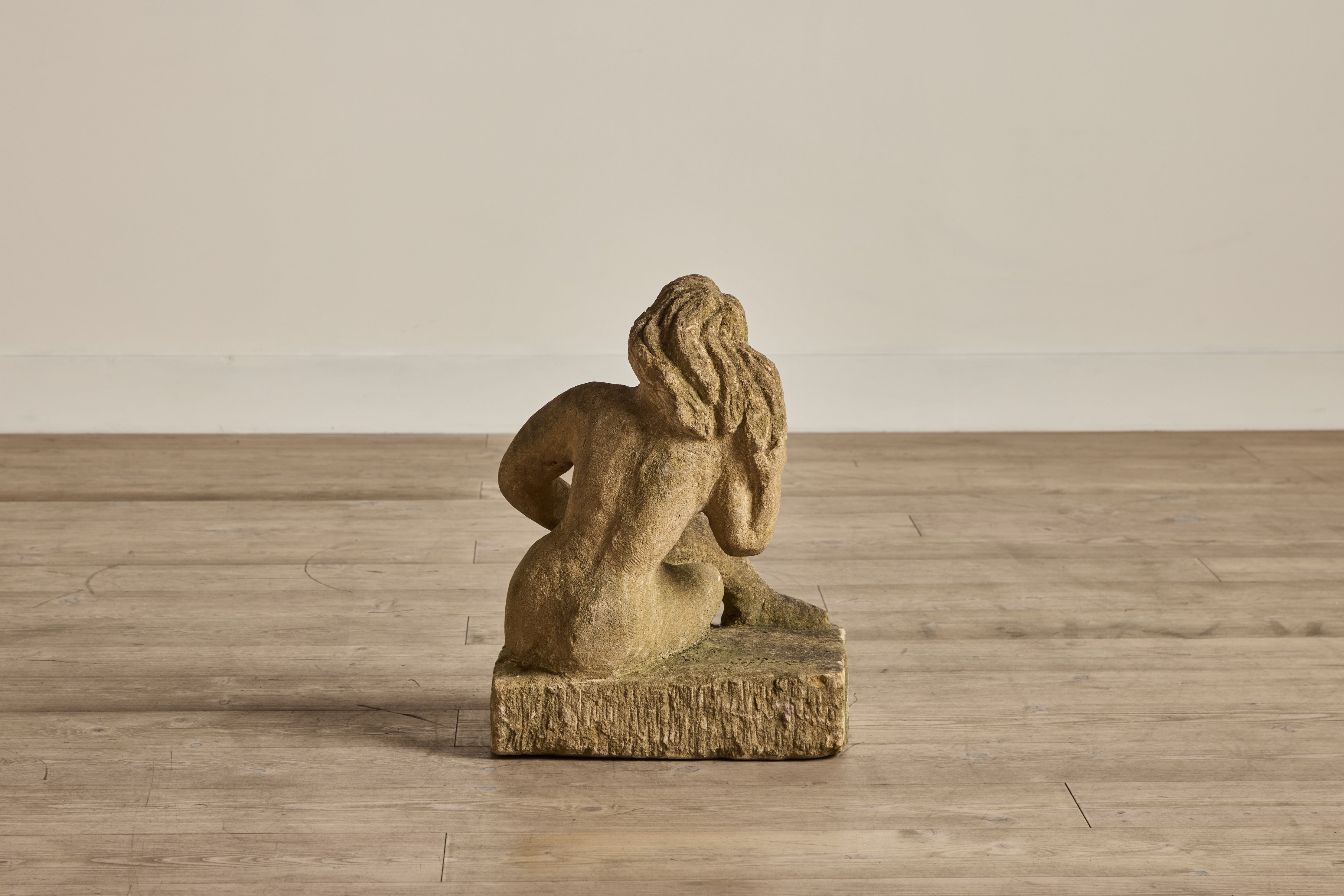 19th Century Female Stone Figure