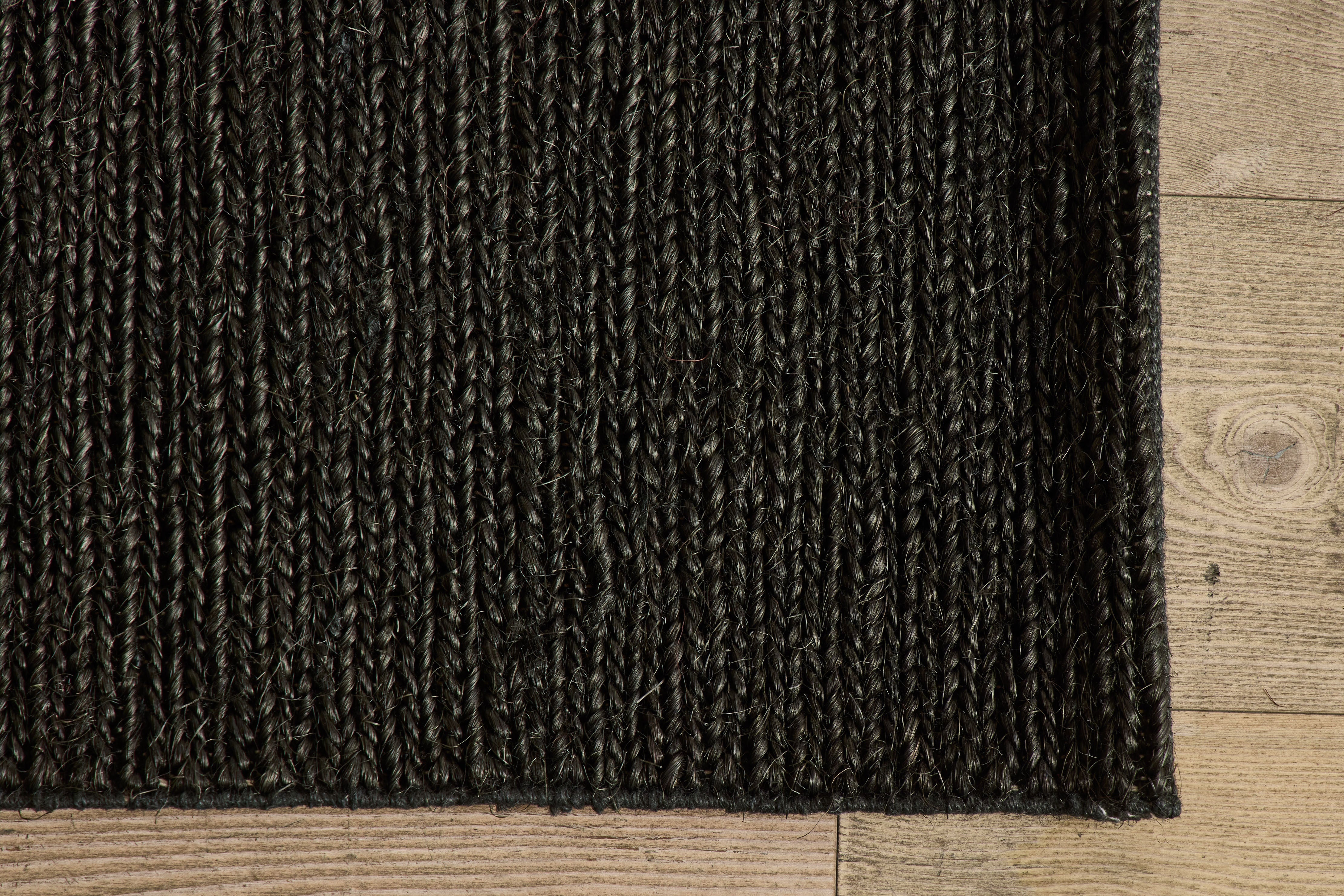 Petite Braid Welcome Mats in Charcoal (Multiple Sizes)