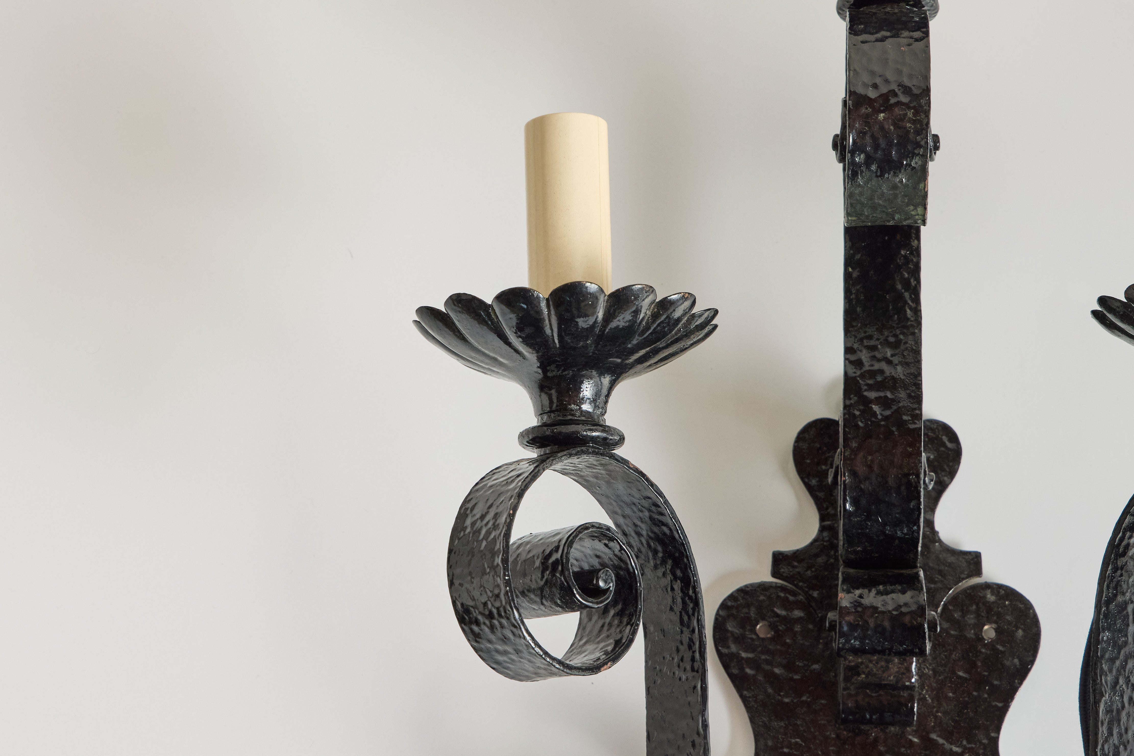 Scroll Iron Sconce