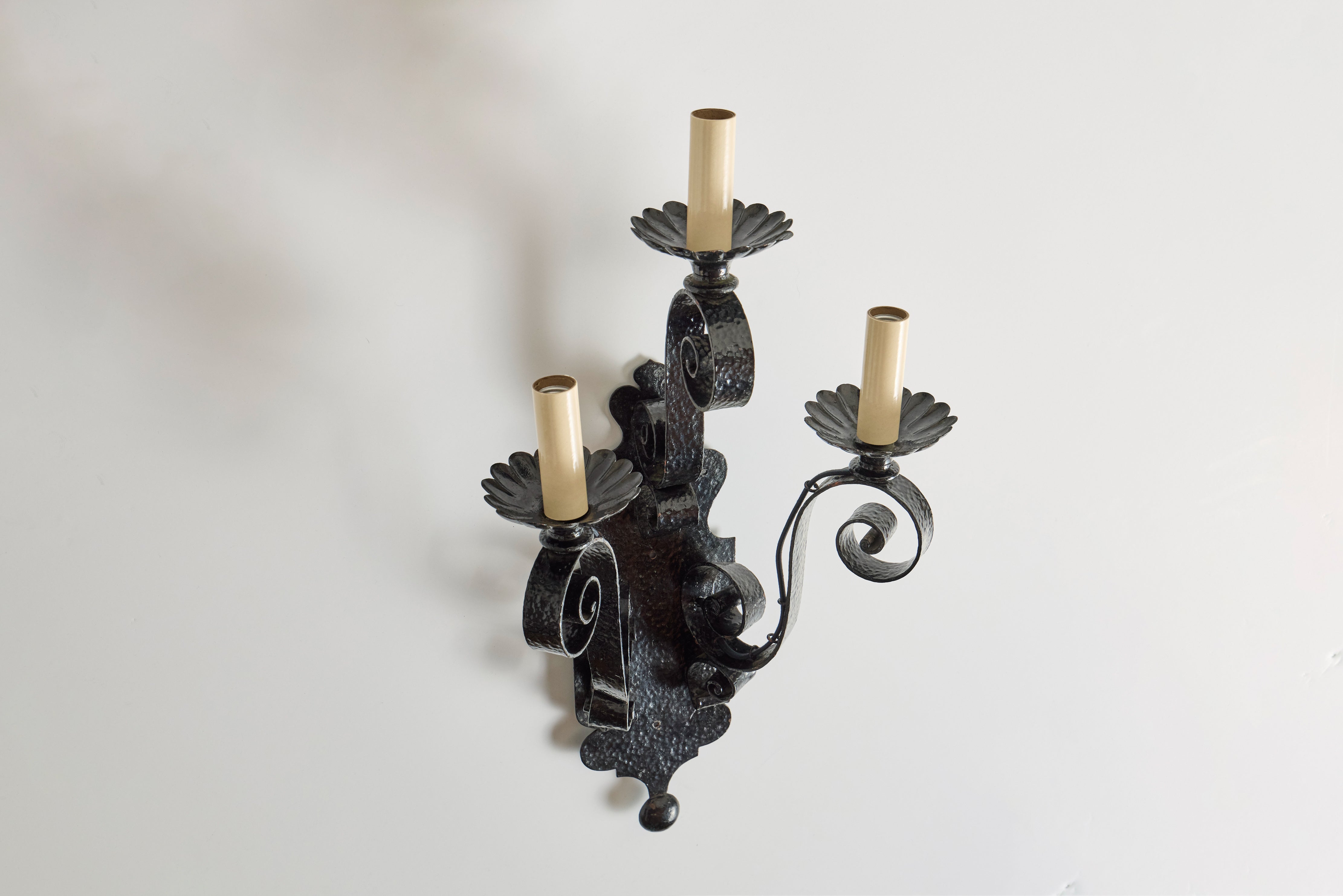 Scroll Iron Sconce
