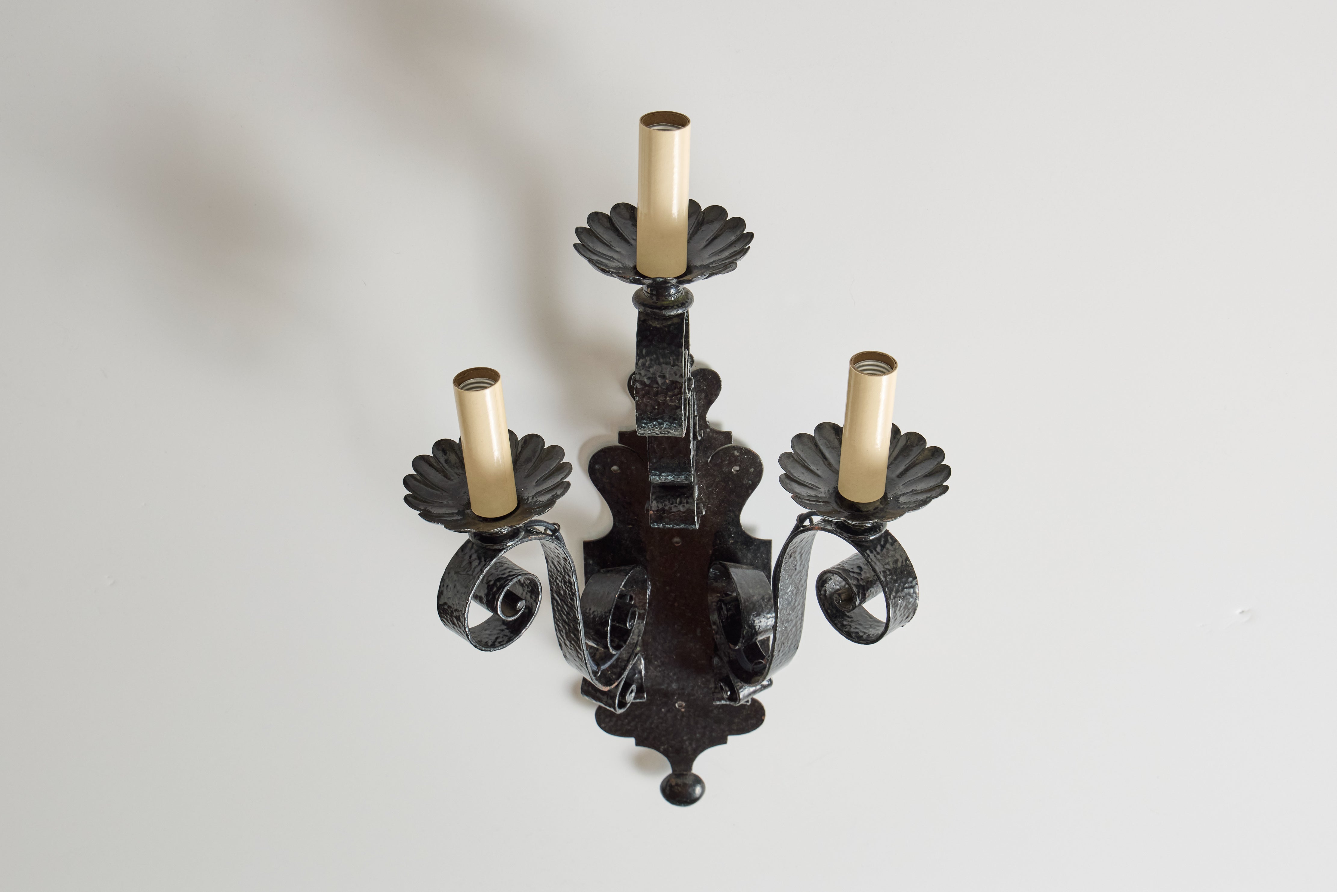 Scroll Iron Sconce