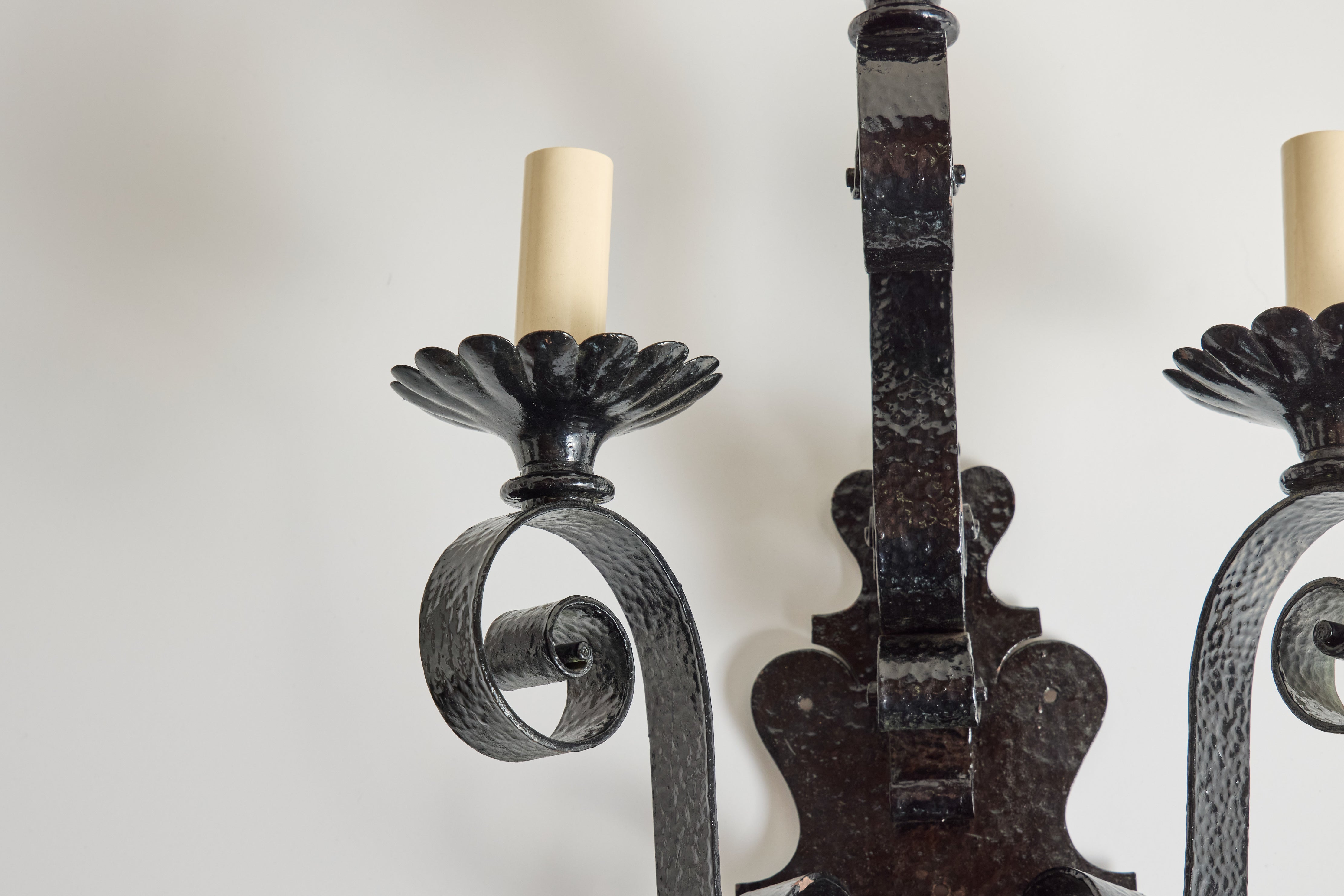 Scroll Iron Sconce