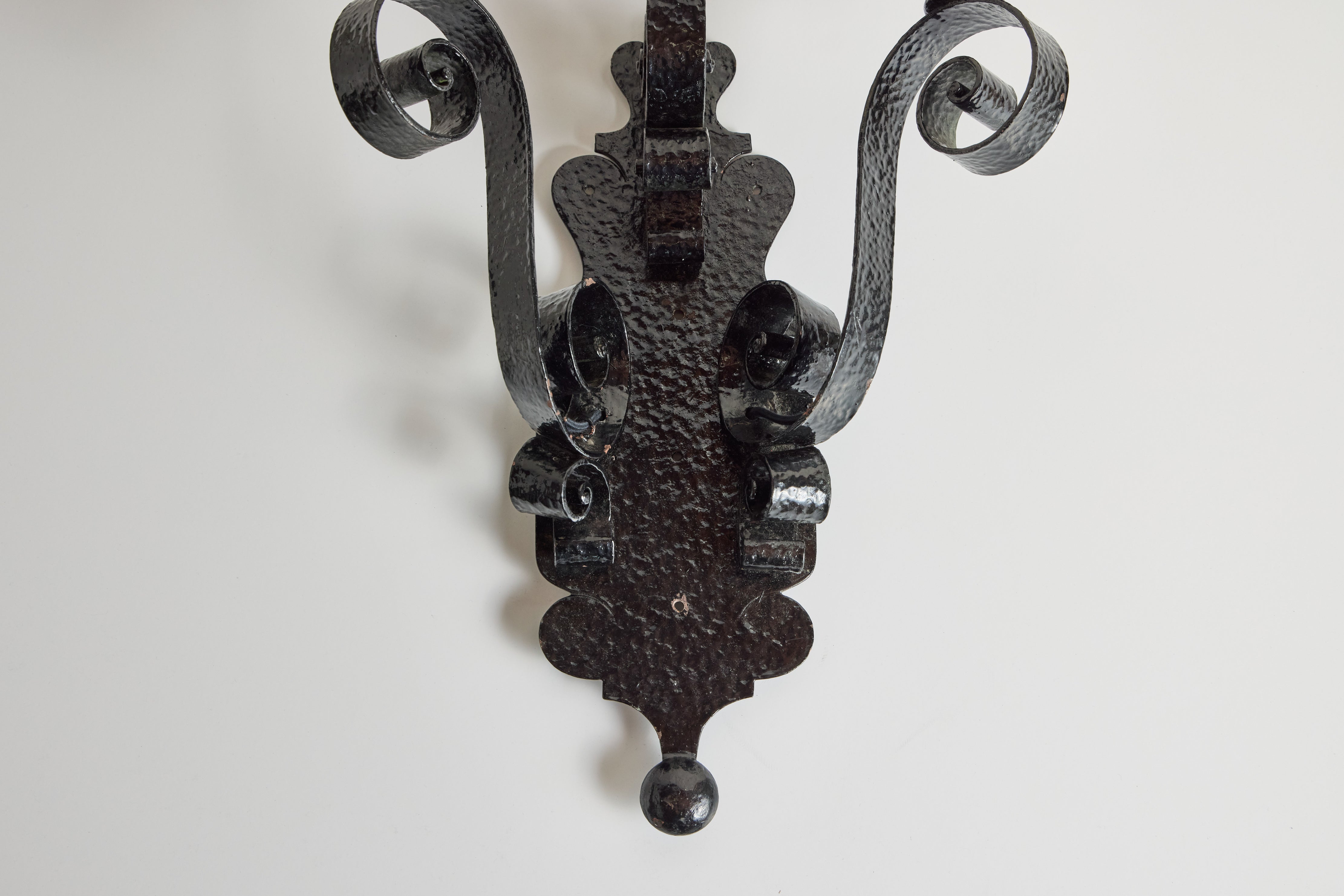 Scroll Iron Sconce