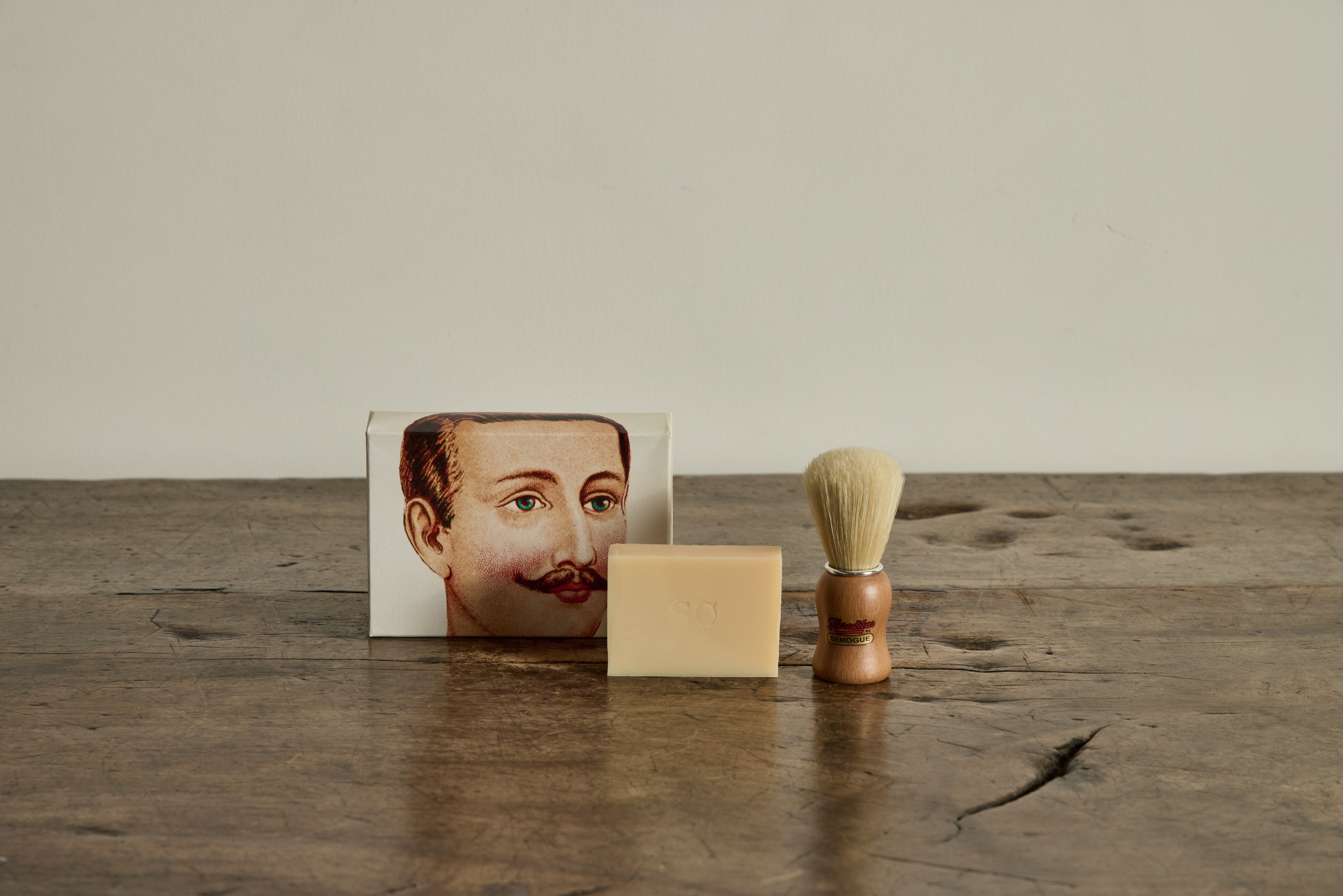 Mustache Shaving Set