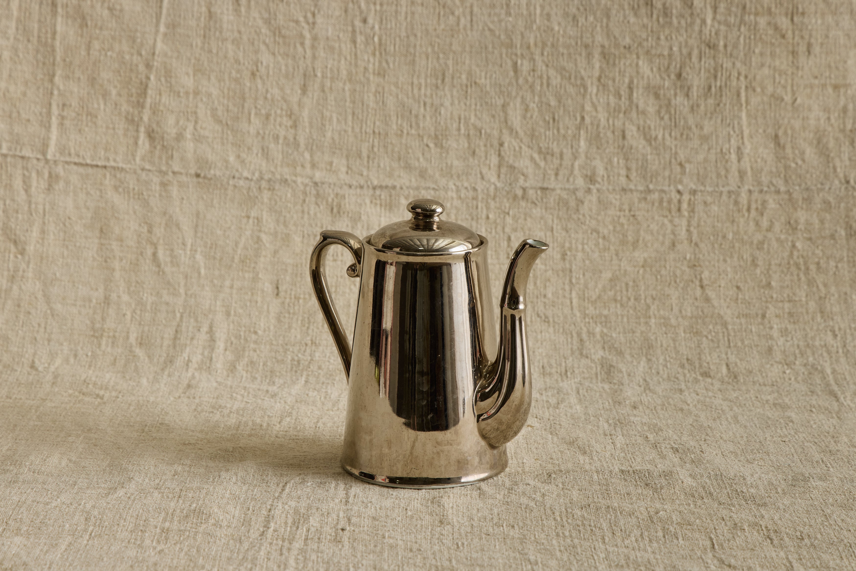 Metallic Glazed Coffee Pitcher No. 3