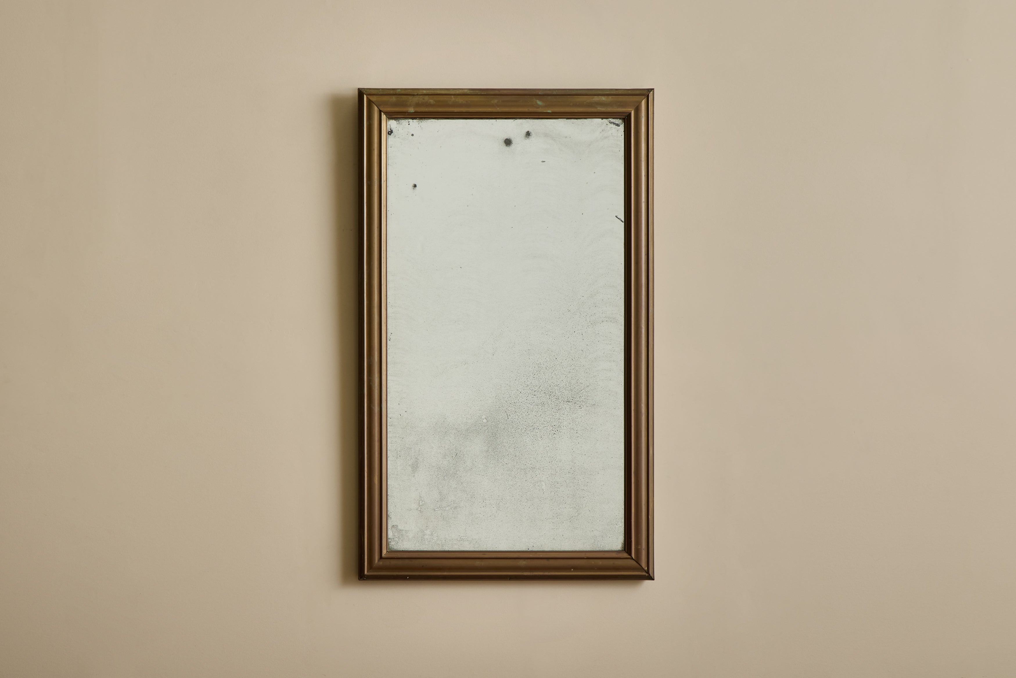 Brass Bistro Mirror 54"