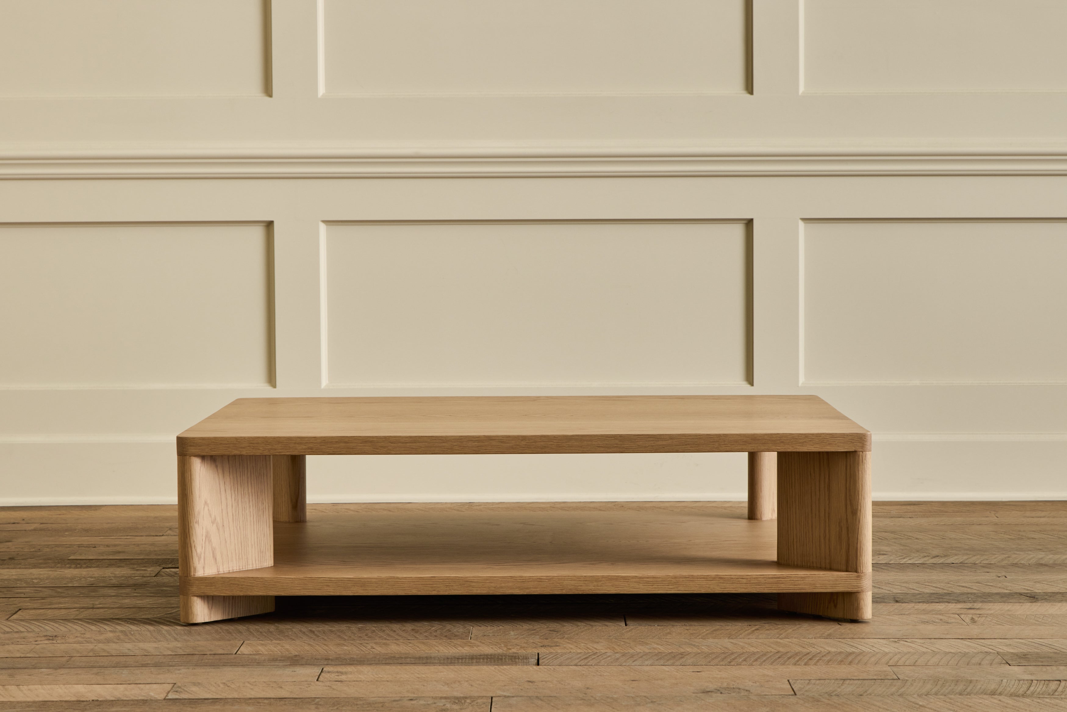 Rectangular Shelf Coffee Table, 48"