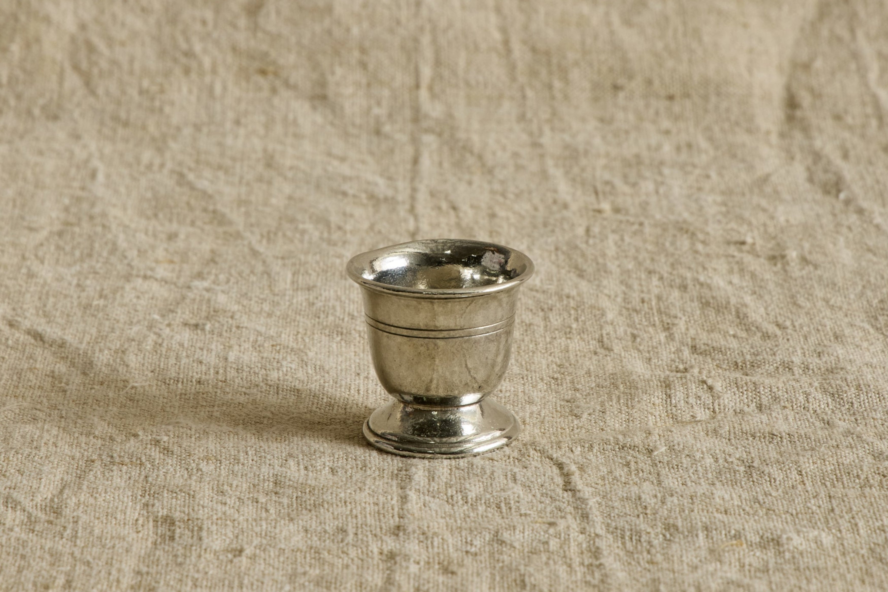 Italian Pewter Egg Cup
