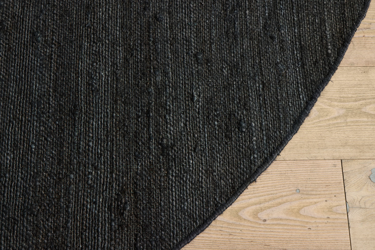Circular Floor Cloth in Night Sky