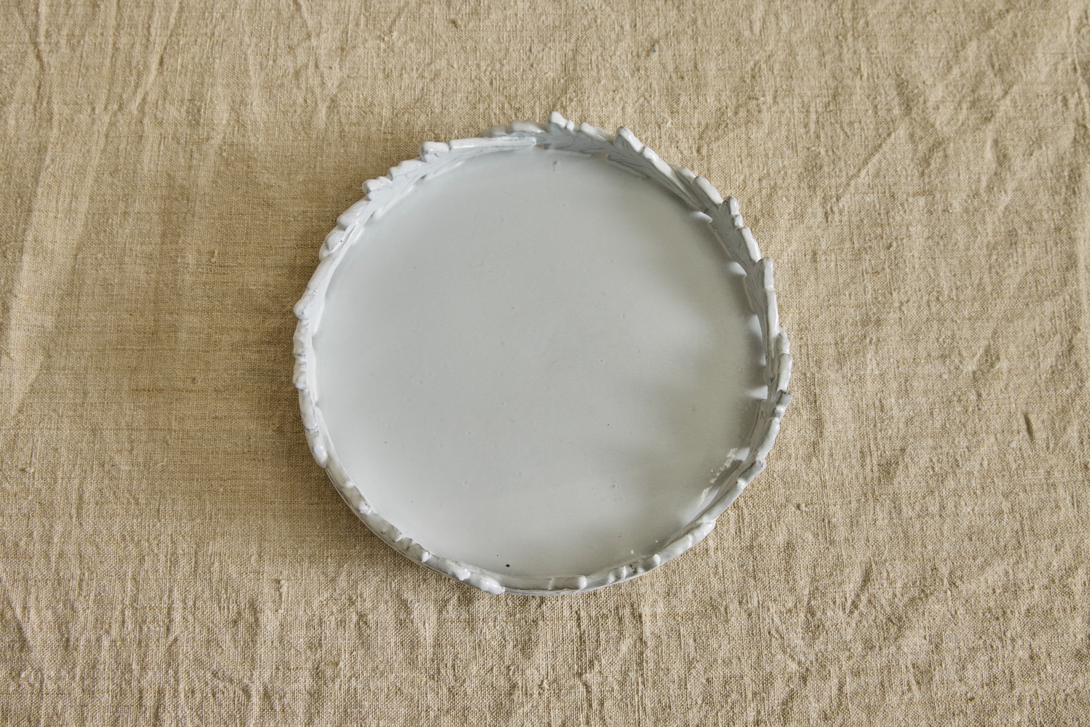 Round Leaf Platter