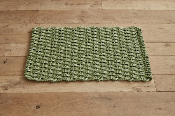 Woven Doormat Large in Loden