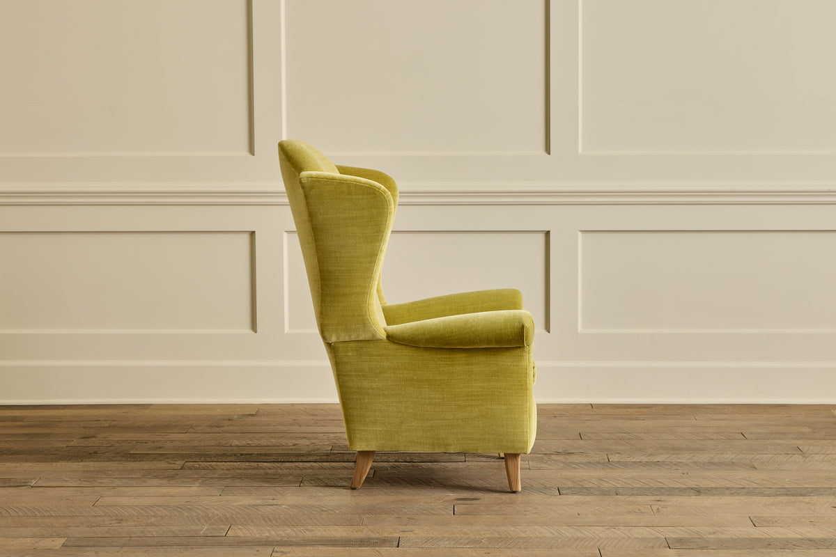 Italian Wingback Chair