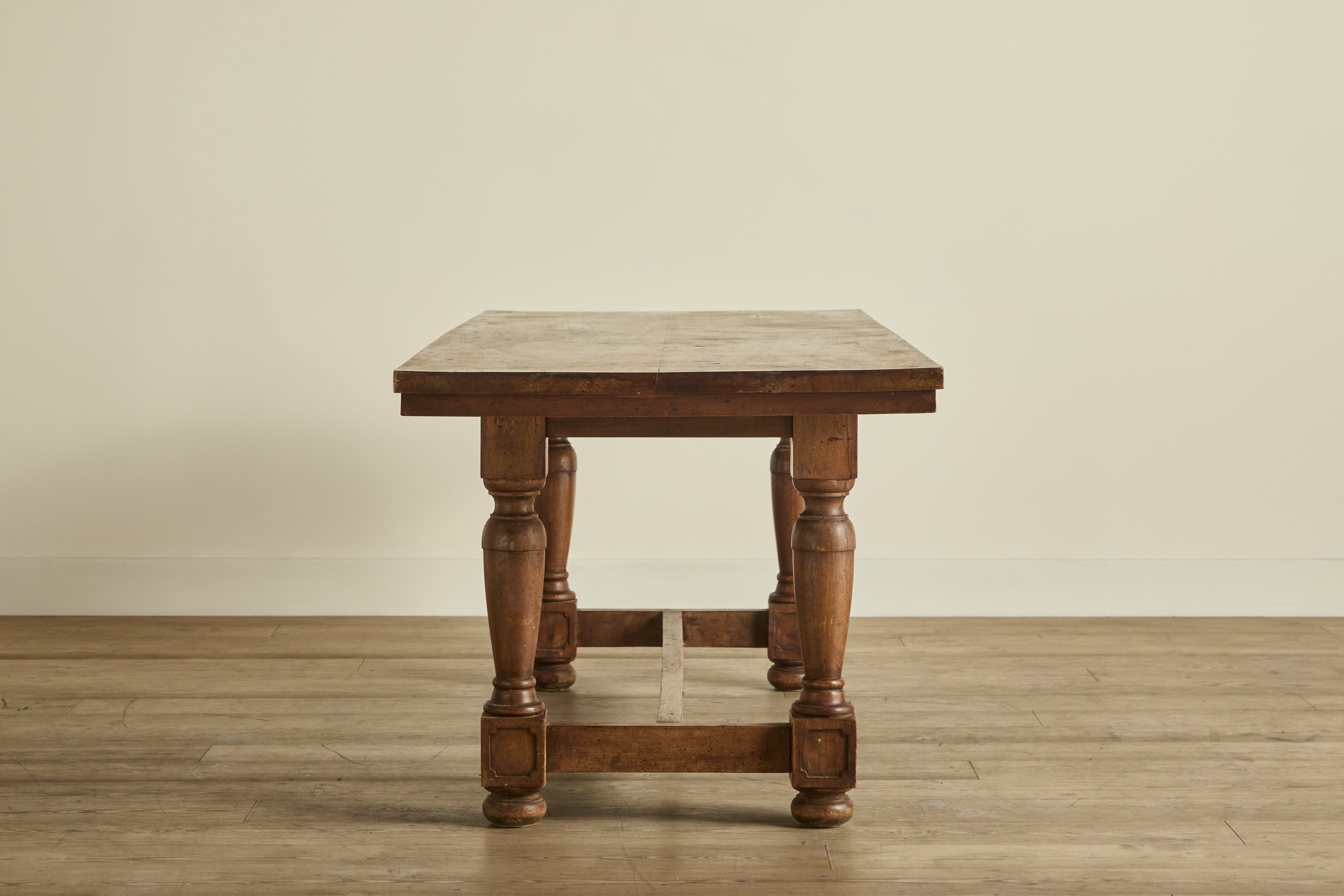 Italian Walnut Library Table