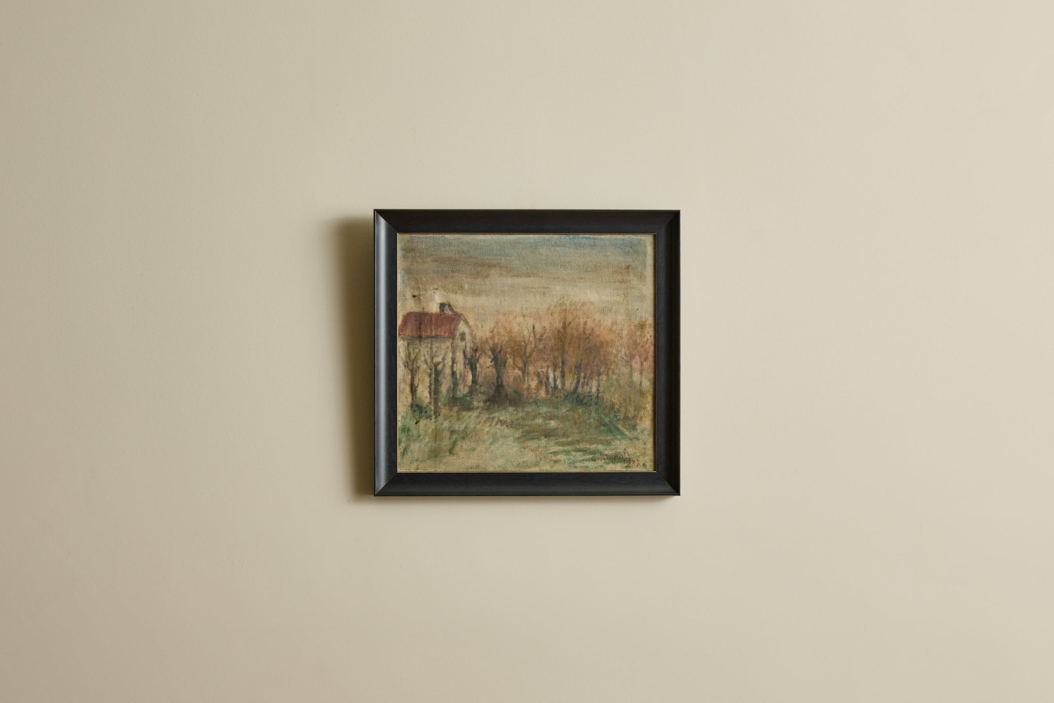 Cottage Landscape Painting