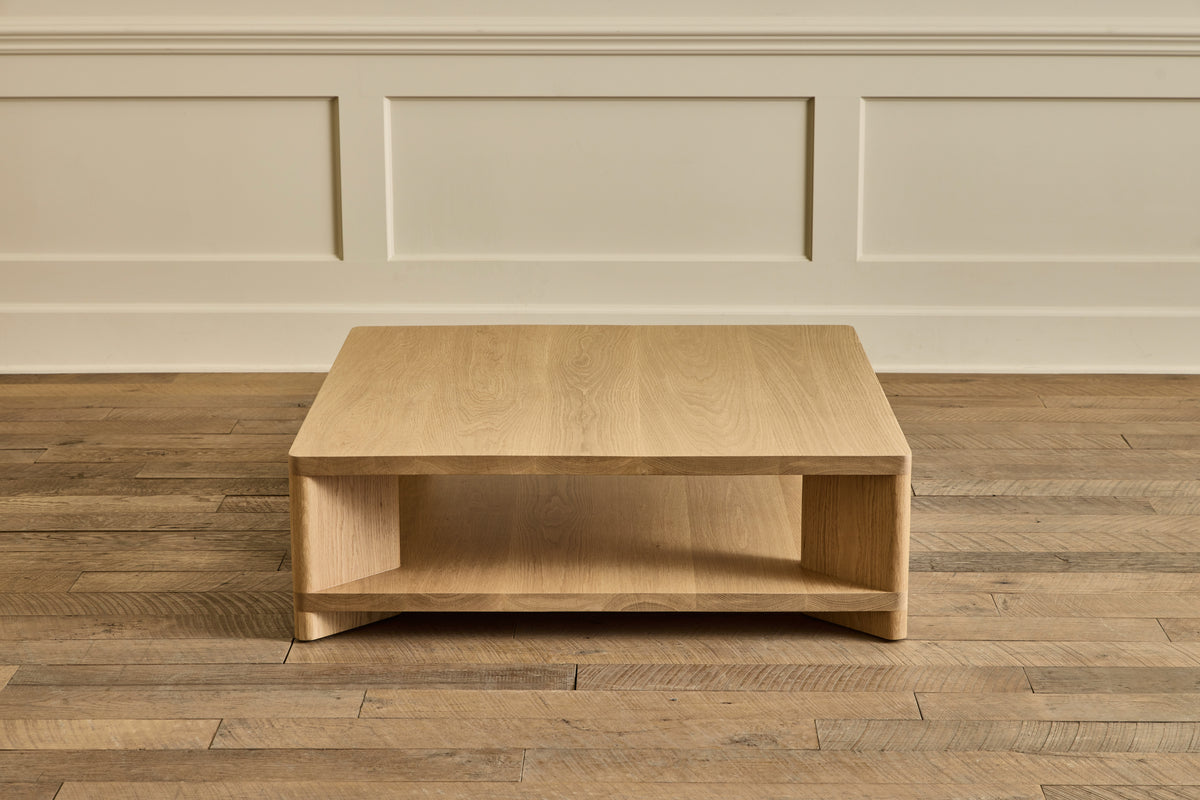 Square Shelf Coffee Table, 42"