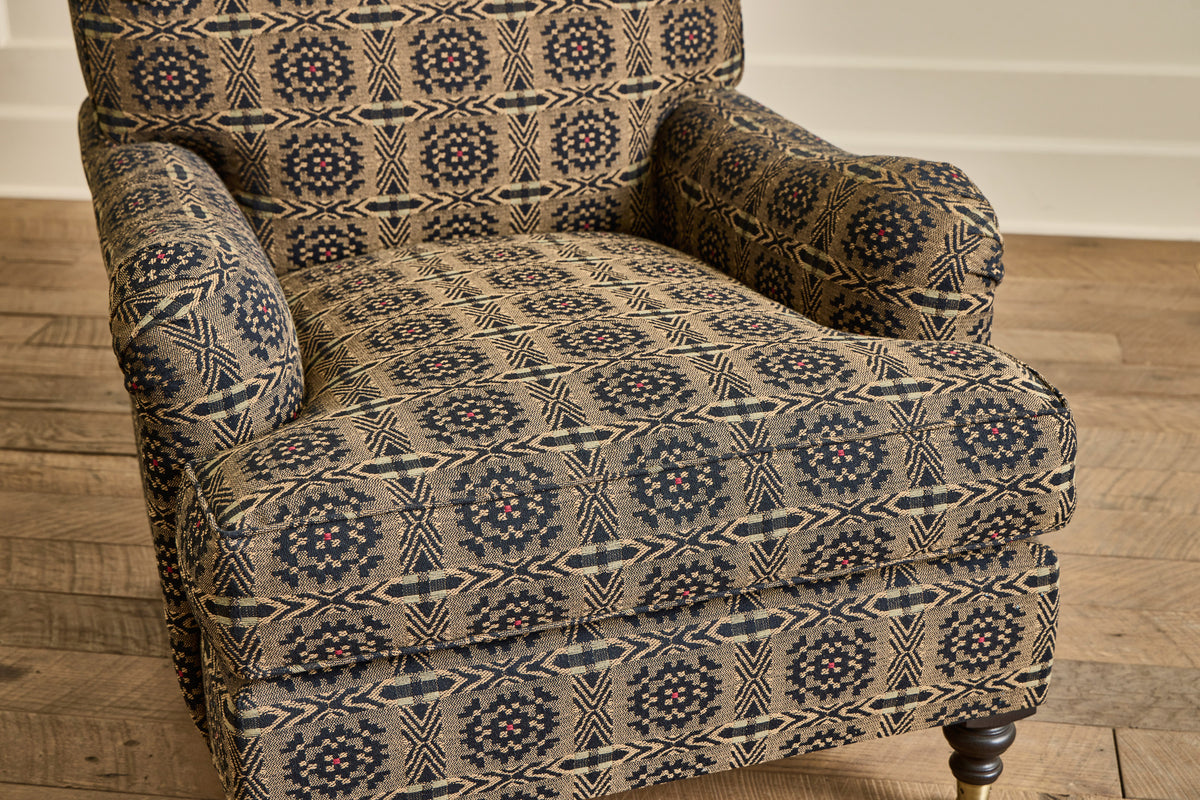 English Roll Arm Chair
