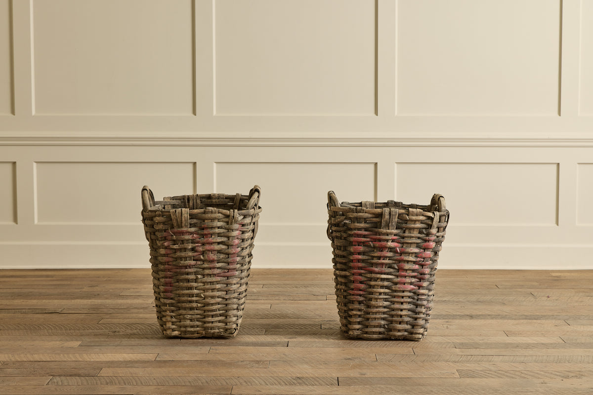 French Grape Harvest Basket