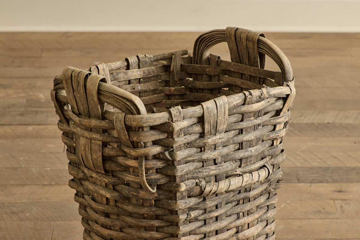 French Grape Harvest Basket