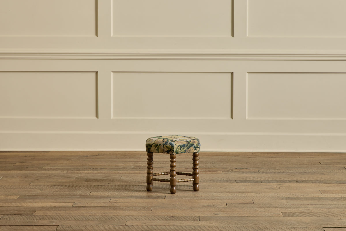 Turned Oak Wood Stool No. 2