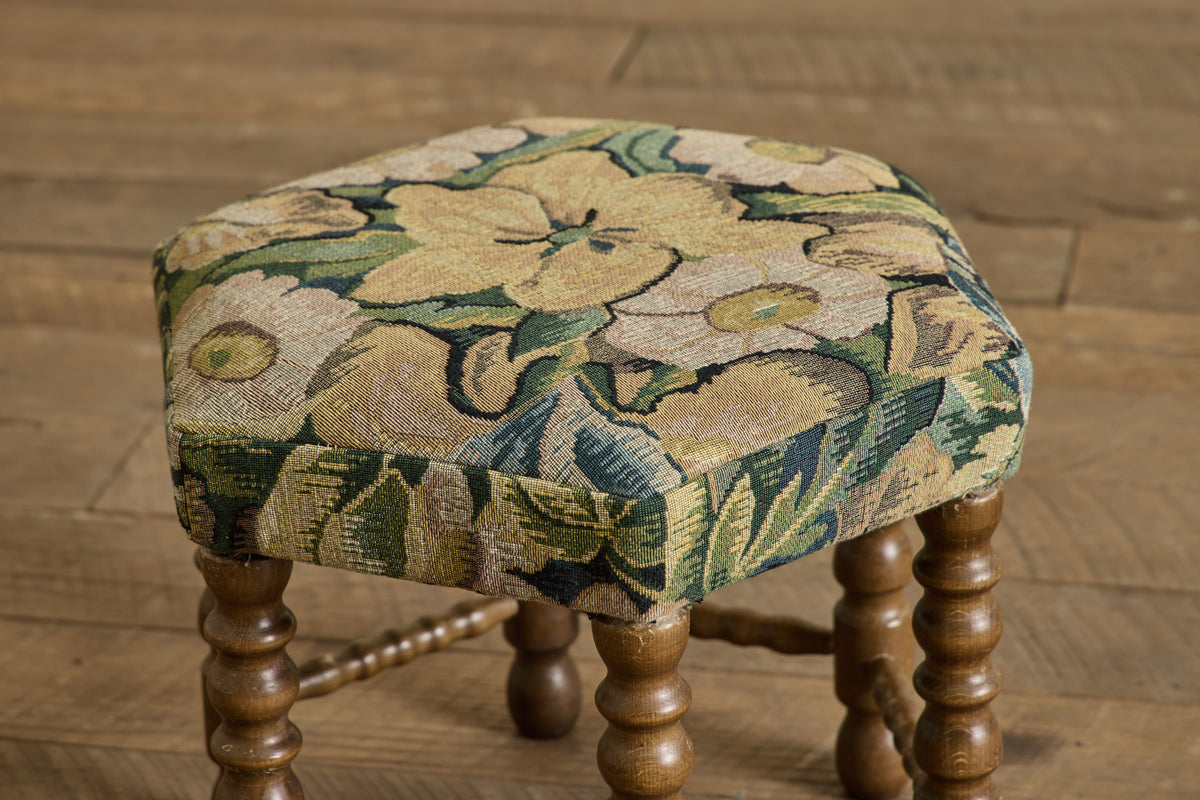 Turned Oak Wood Stool No. 2
