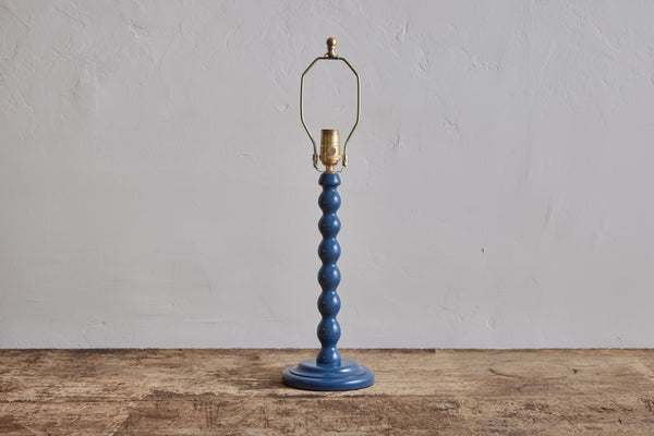 Alfred Newall Bobbin Lamp, Blue