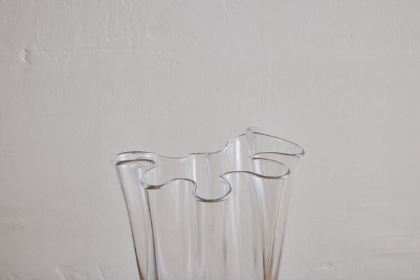 Wave Glass Floral Vase