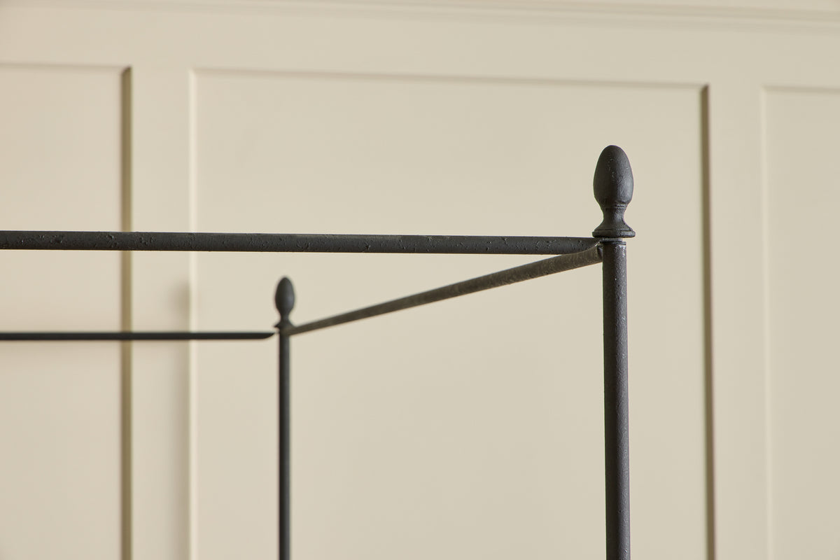 Iron Canopy Bed, Queen