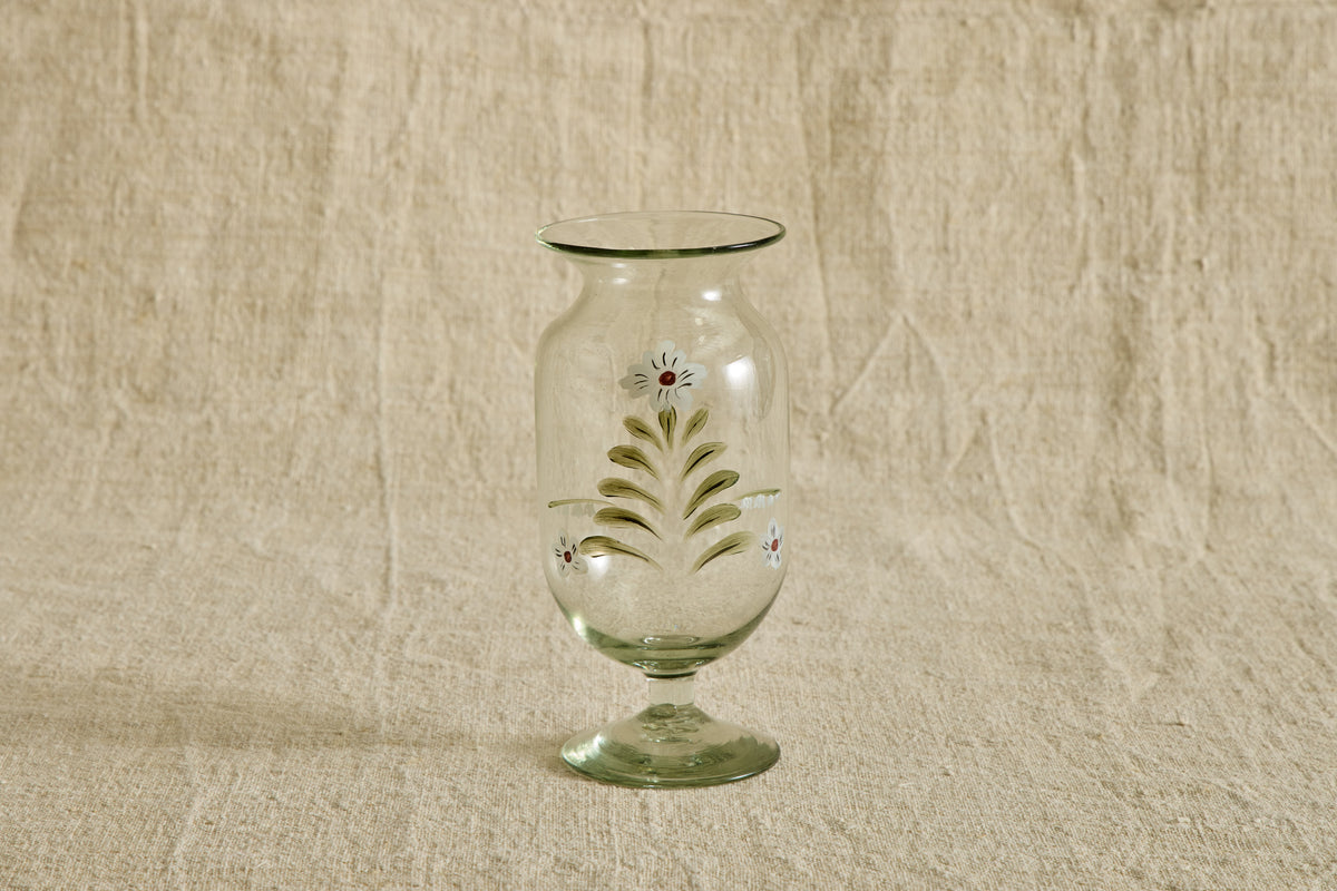 Handpainted Flared Vase by Esme Saleh